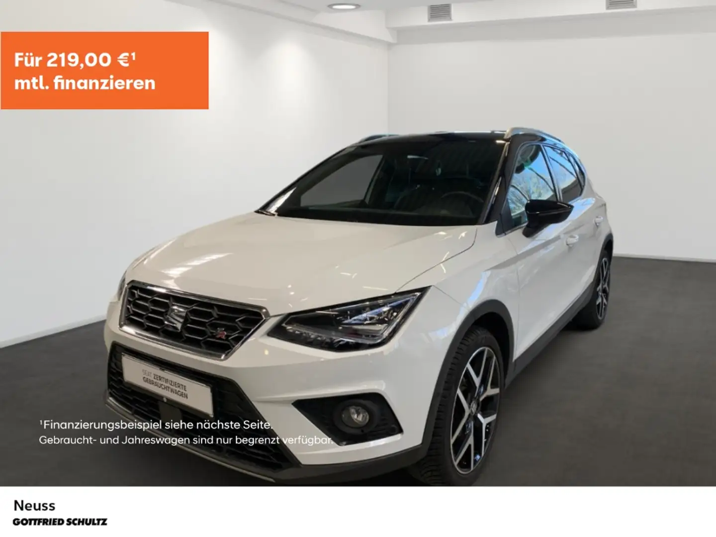 SEAT Arona FR DSG AHK SITZHEIZUNG NAVI EINPARKHILFE Weiß - 1