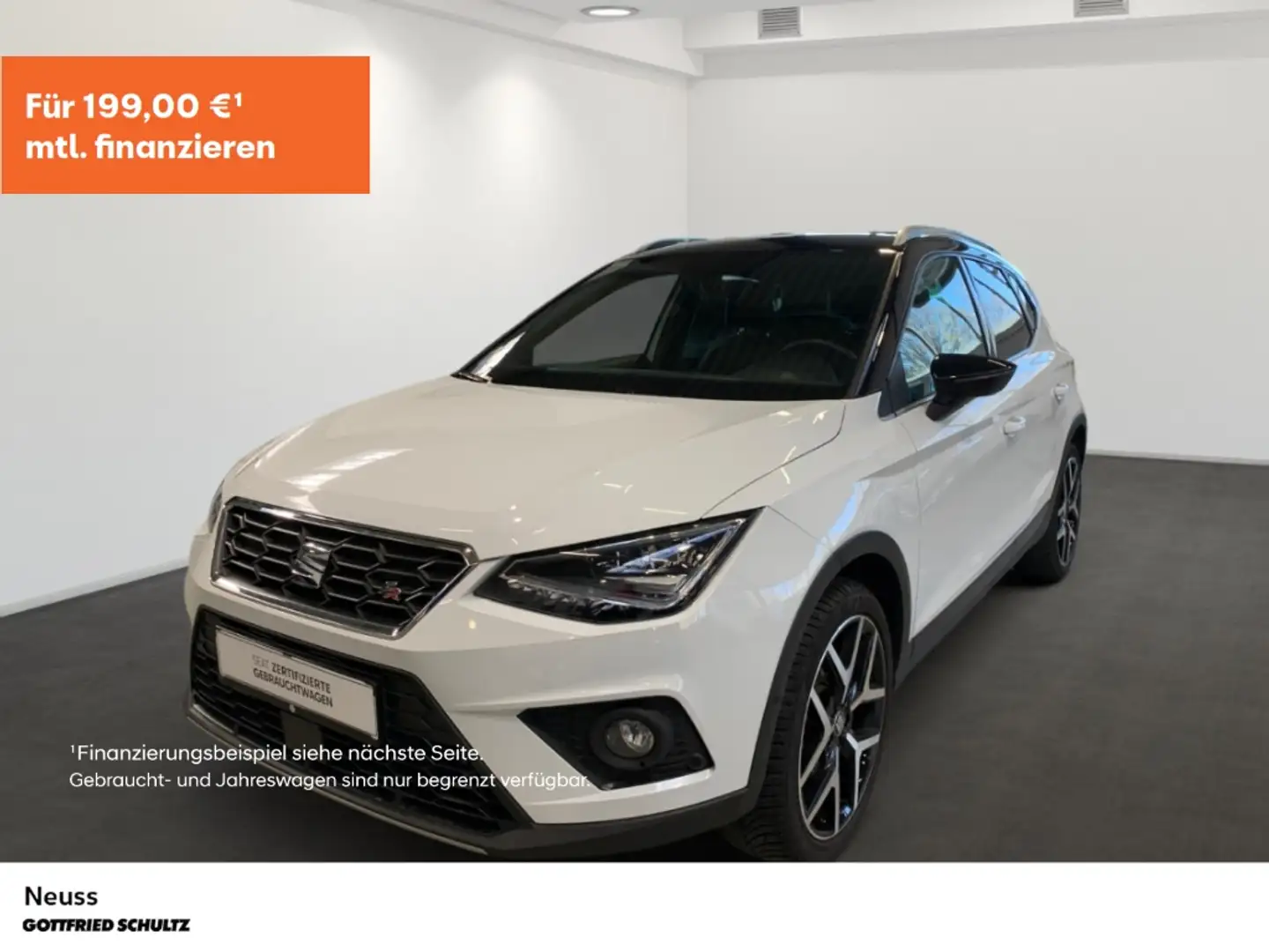 SEAT Arona FR DSG AHK SITZHEIZUNG NAVI EINPARKHILFE Weiß - 1