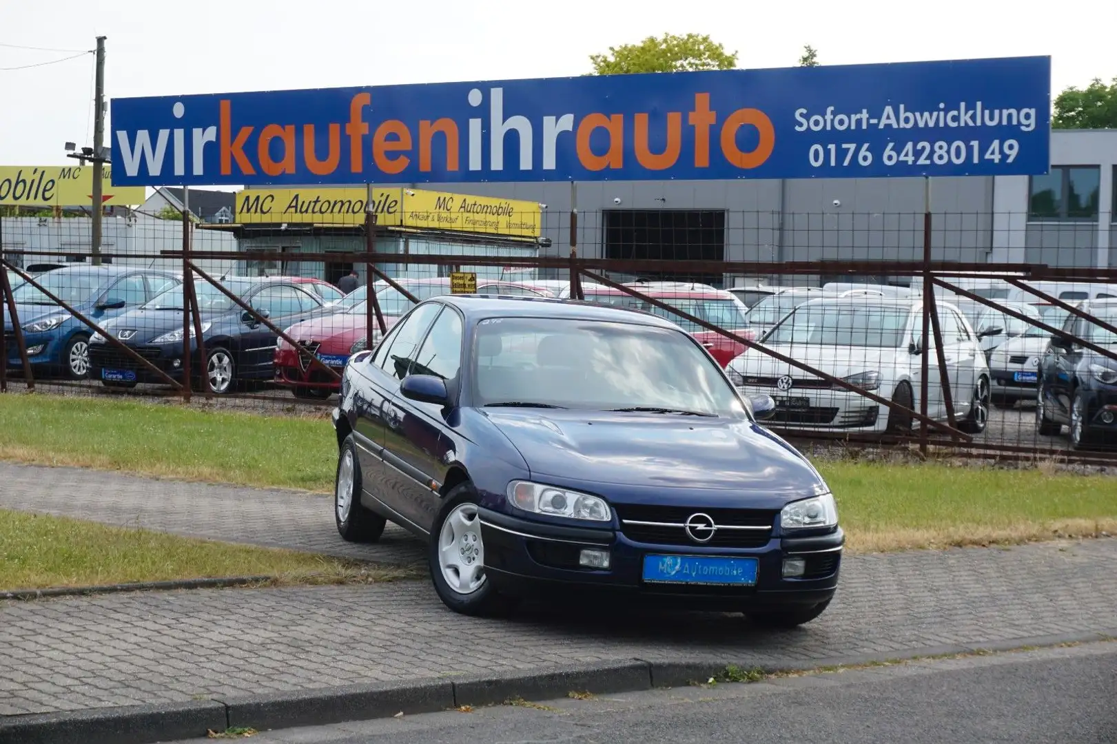 Opel Omega *KLIMA*ZV-FUNK*ALUFELGEN*RADIO-CD !! Modrá - 1