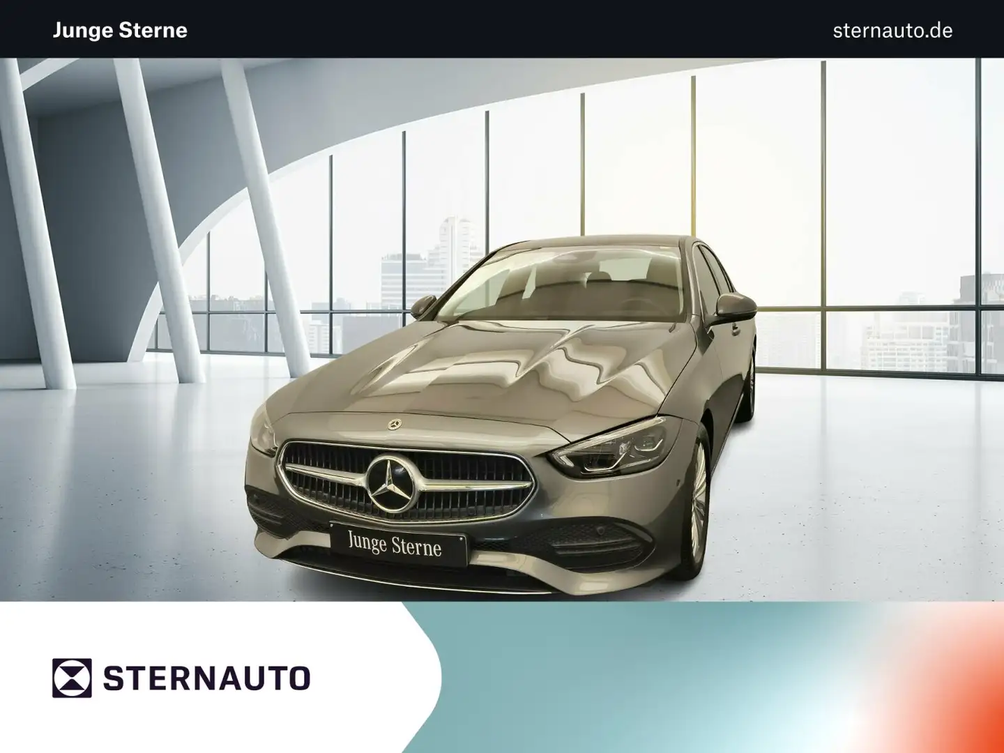 Mercedes-Benz C 200 C 200 d Avantgarde Advanced AHK Ambiente RüCam Ava Grau - 1