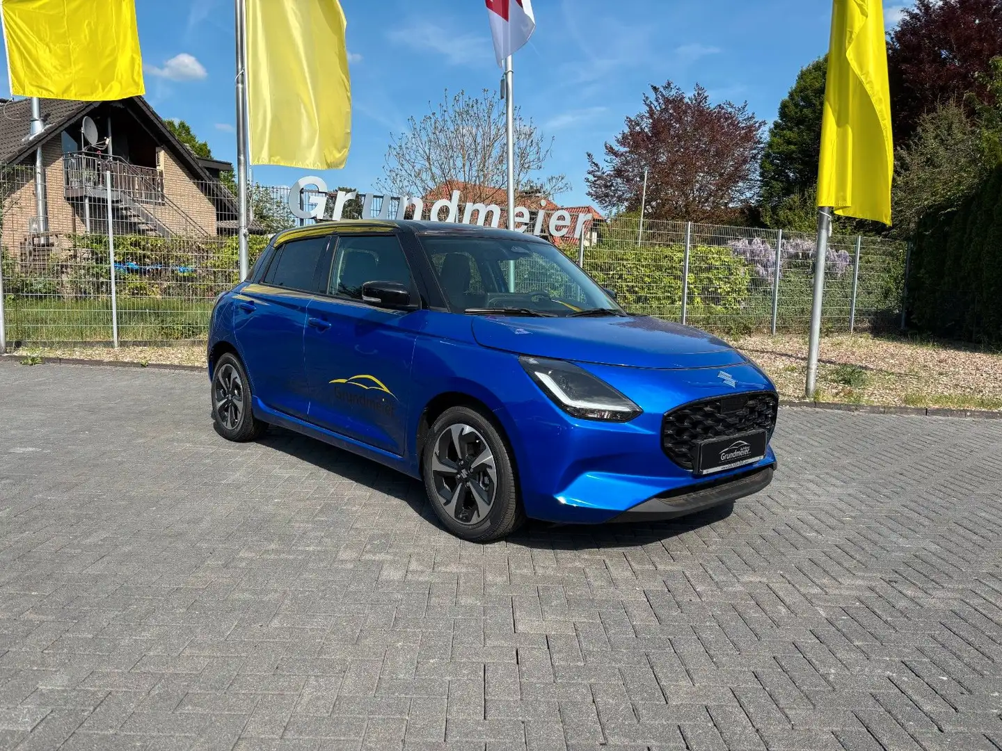Suzuki Swift Comfort+/Navi/Klimaauto/Sitzh/Dach schwarz Blau - 2