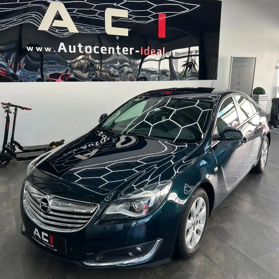 Opel Insignia A Lim. Edition, AHK, Temp., PDC, Grün - 2