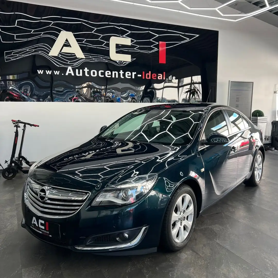 Opel Insignia A Lim. Edition, AHK, Temp., PDC, Grün - 1