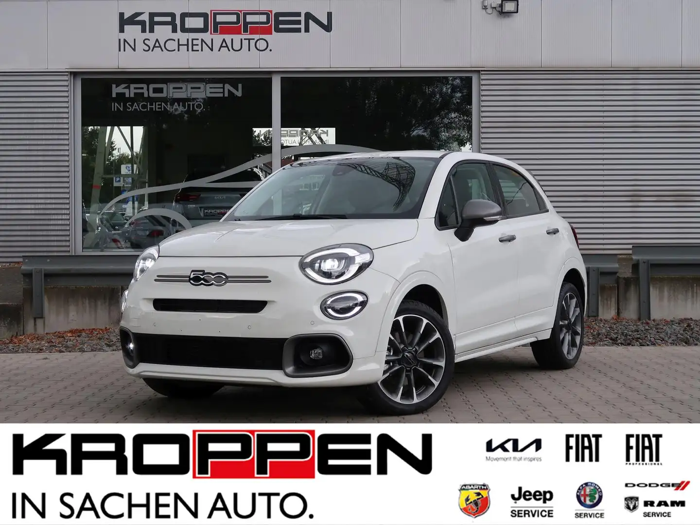 Fiat 500X MY24 HYBRID 1.5 GSE *Sofort Verfügbar* Weiß - 1