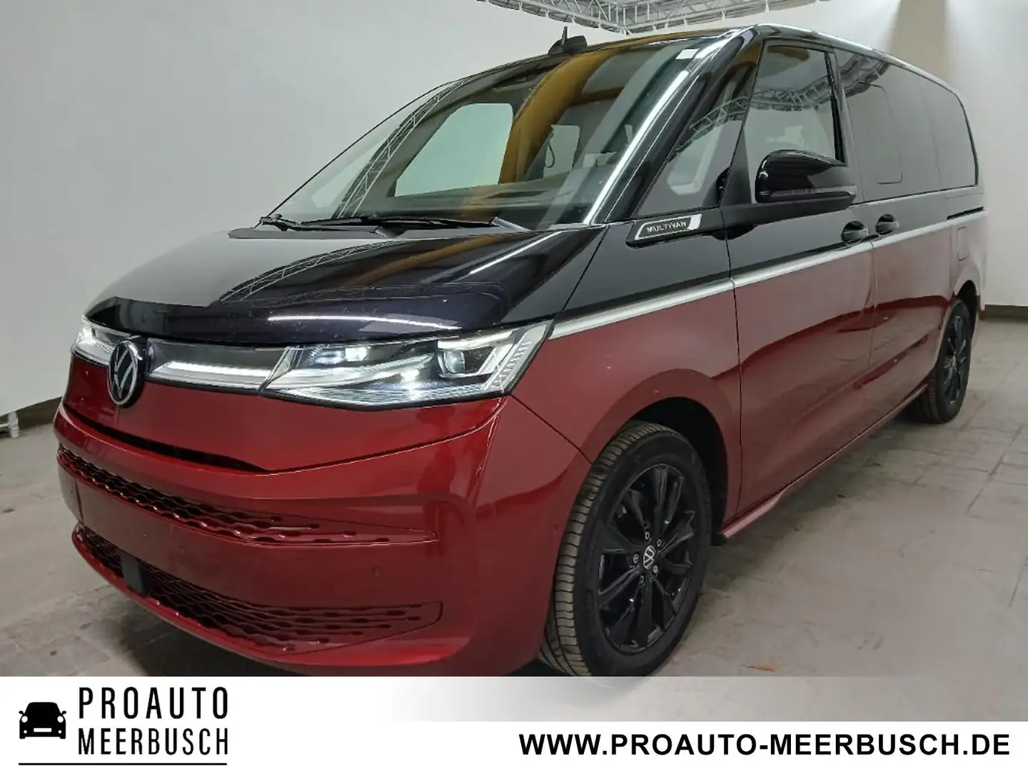 Volkswagen T7 Multivan Style Kurz HEADUP/PANO/STNDHZNG/H&K Zwart - 1
