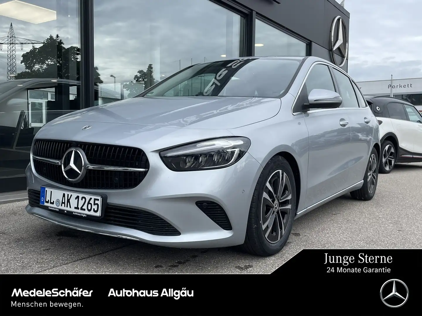 Mercedes-Benz B 200 B 200 Progressive 7G-DCT LED AHK Kam automHeck Tel Silber - 1
