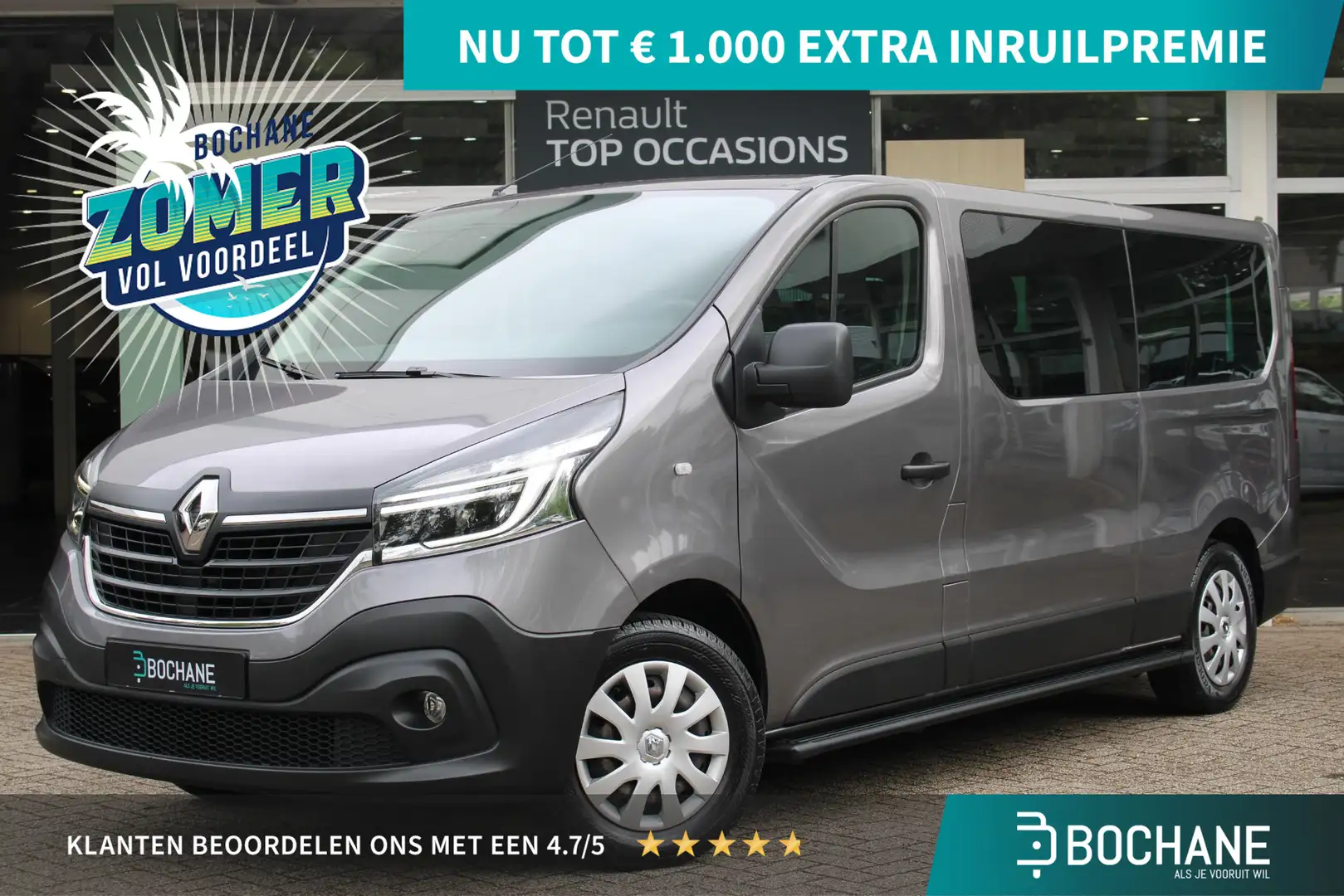 Renault Trafic Passenger 2.0 dCi 120 Grand Zen Grijs - 1