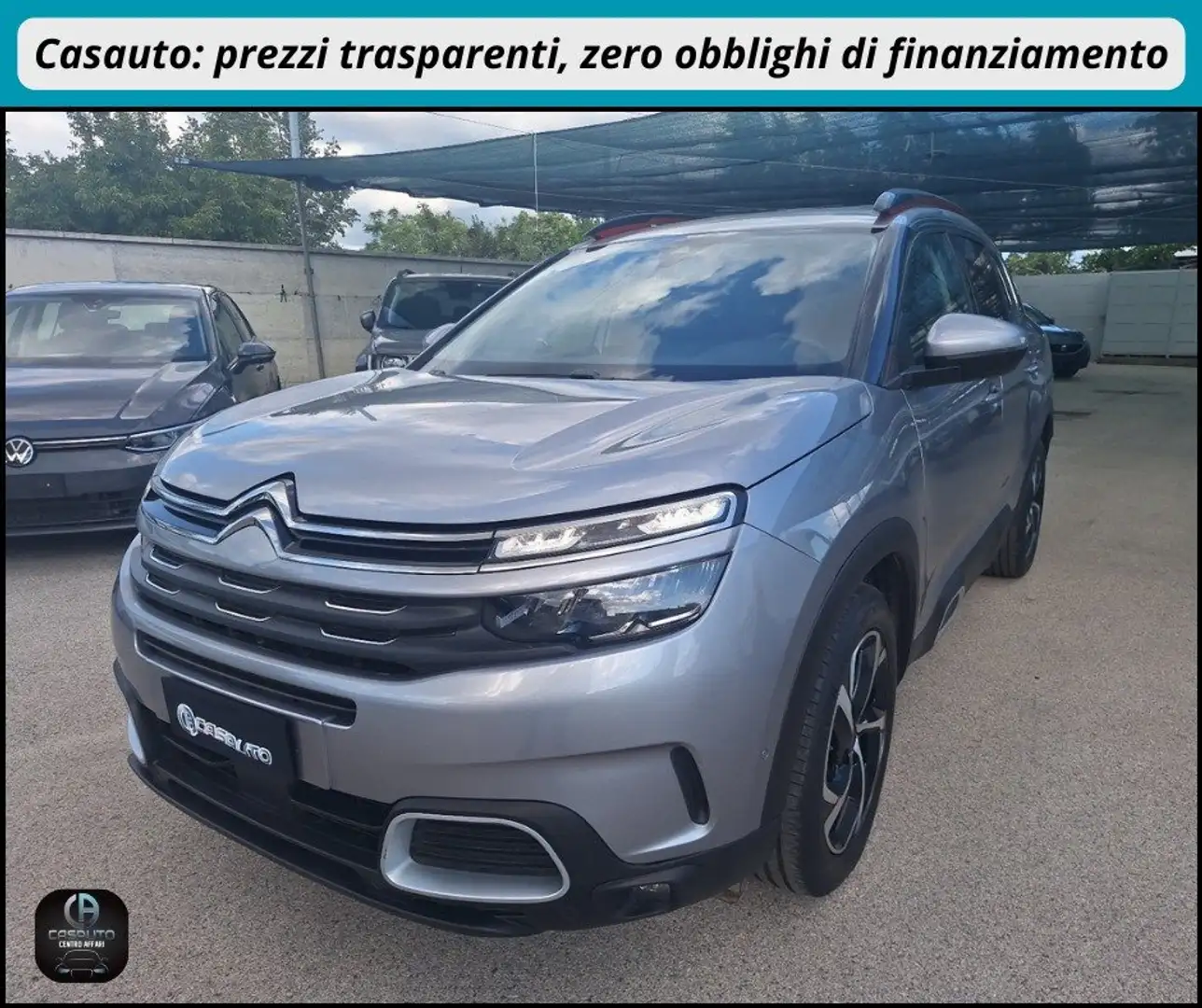 Citroen C5 Aircross SHINE 1.5 HDI 130cv EAT8 GARANZIA 2 ANNI Grigio - 1