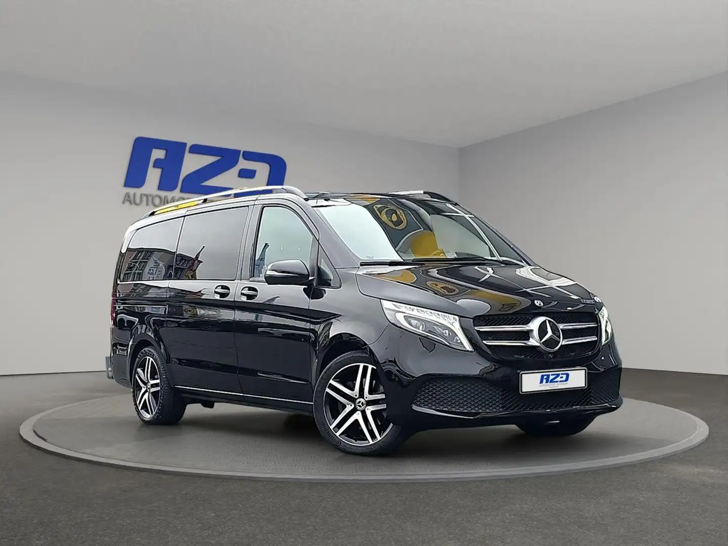 Mercedes-Benz V 300 d LANG AVANTG  4MAT 7SITZ STANHZ AHK LED LEDER Noir - 2