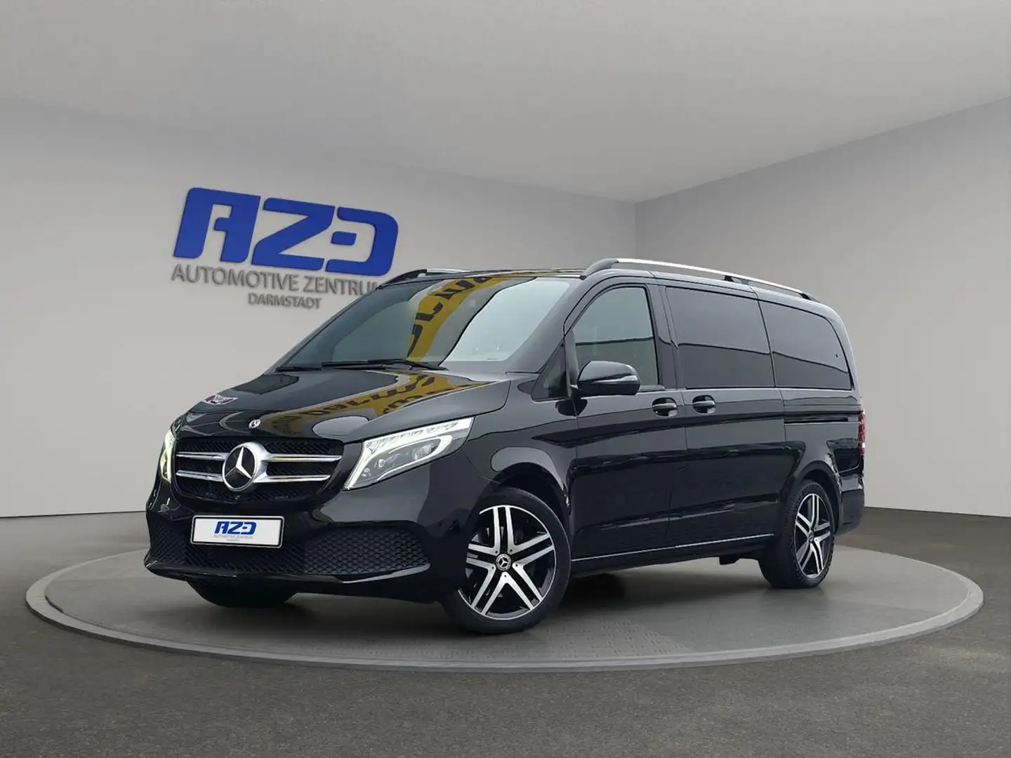 Mercedes-Benz V 300 d LANG AVANTG  4MAT 7SITZ STANHZ AHK LED LEDER Noir - 1