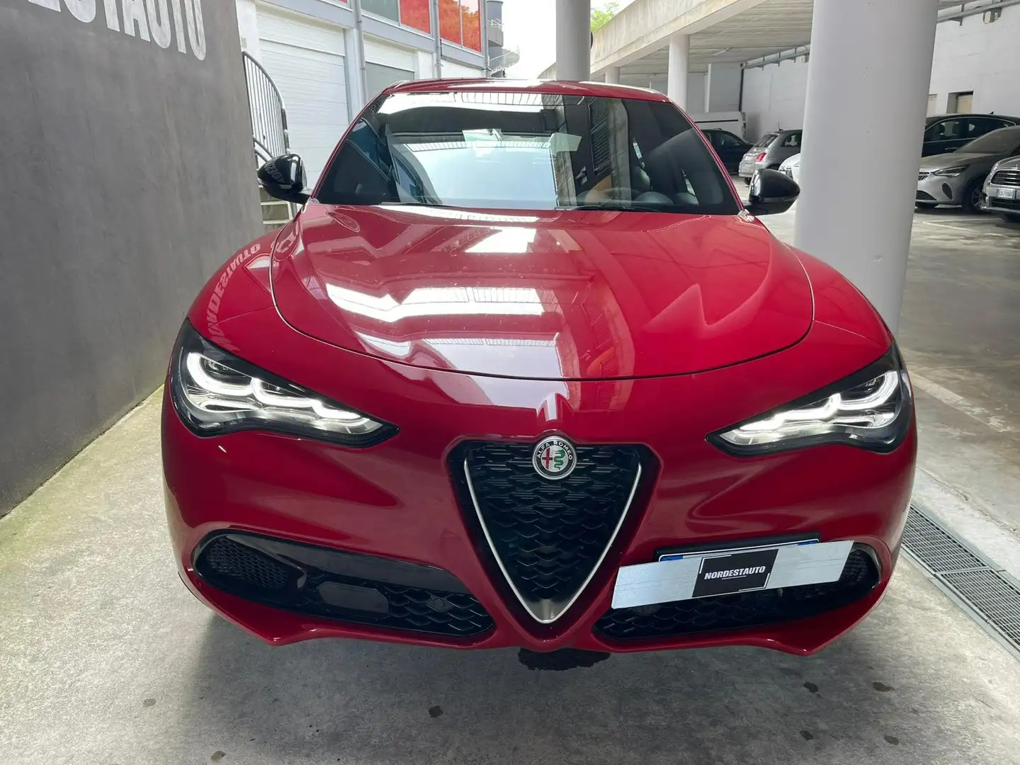 Alfa Romeo Stelvio 2.2 TD Super Rwd 160cv Autom. KM ZERO - NAZIONALE Červená - 2