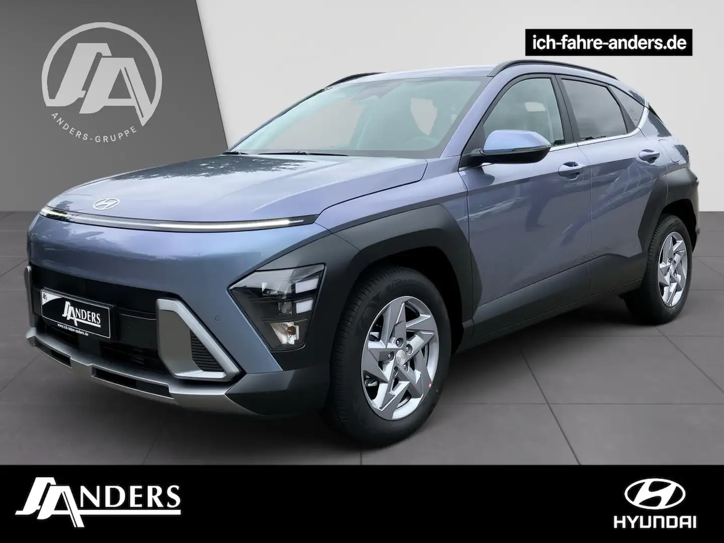 Hyundai KONA SX2 MY25 1.6 T-GDI Aut. Trend +Kamera+DAB+ Bleu - 1