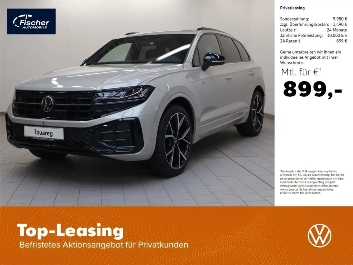 Volkswagen Touareg 3.0 V6 TDI SCR 4Motion R-Line Black Style Beżowy - 1