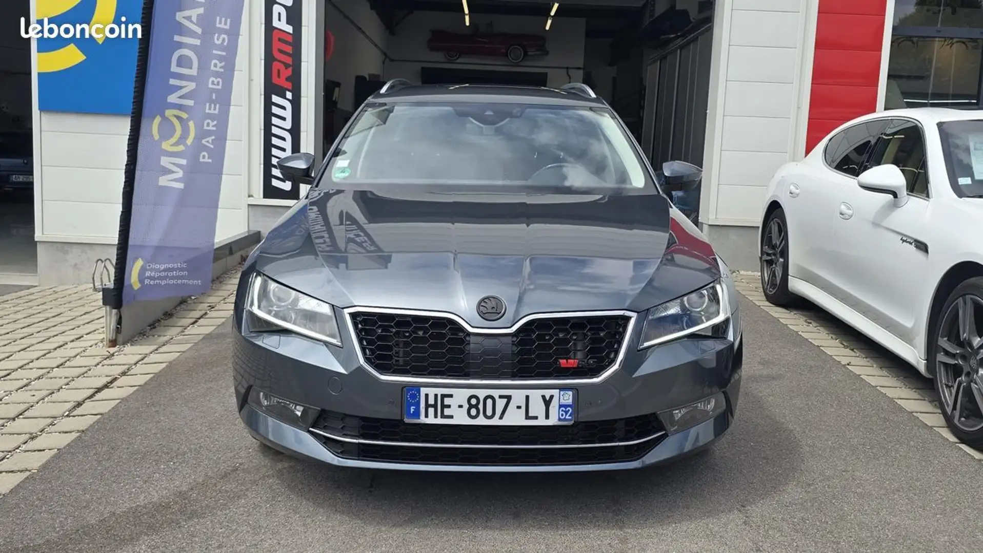 Skoda Superb RS III sportline 2.0 tfsi 280cv 10-2016 Bleu - 2