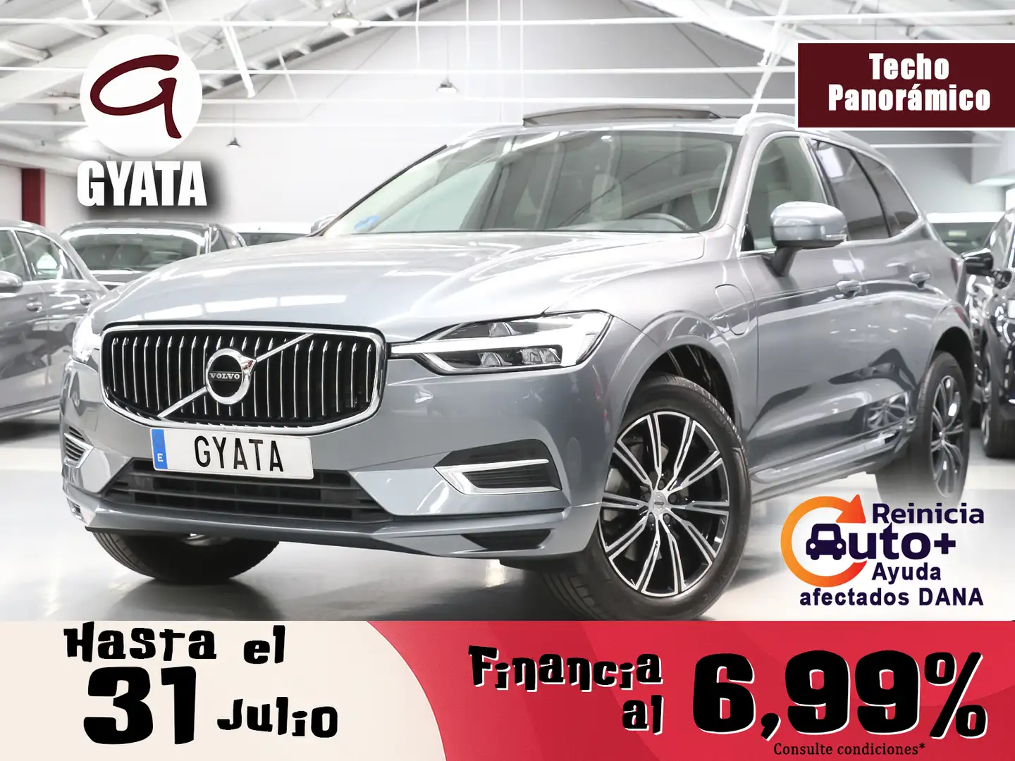 Volvo XC60 T6 Twin Recharge Inscription Grigio - 1