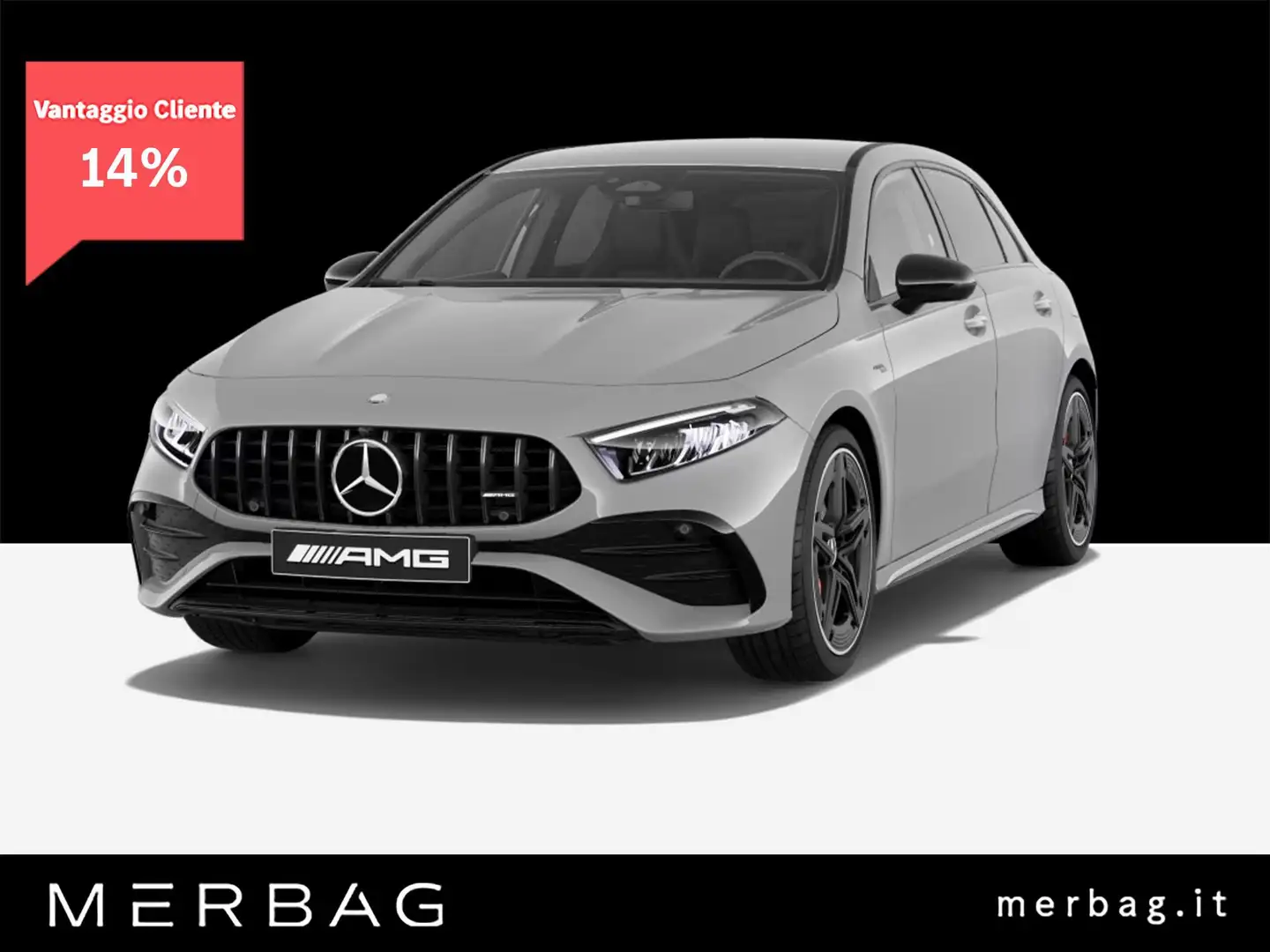 Mercedes-Benz A 35 AMG 4Matic Premium AMG Line Grau - 1