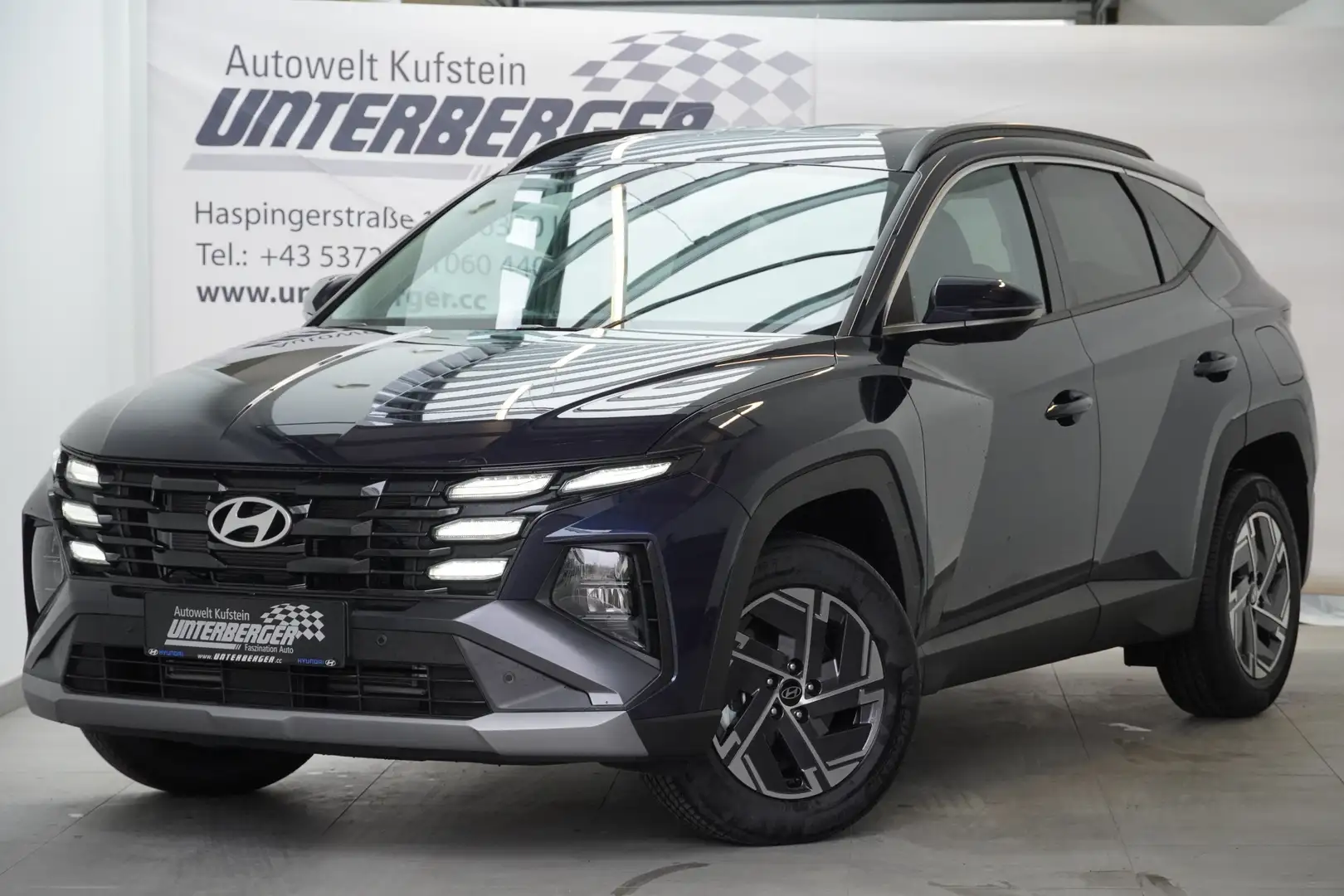 Hyundai TUCSON NX4 Jubile 1,6 T-GDi HEV 4WD AT, abzüglich Superbo Blau - 1