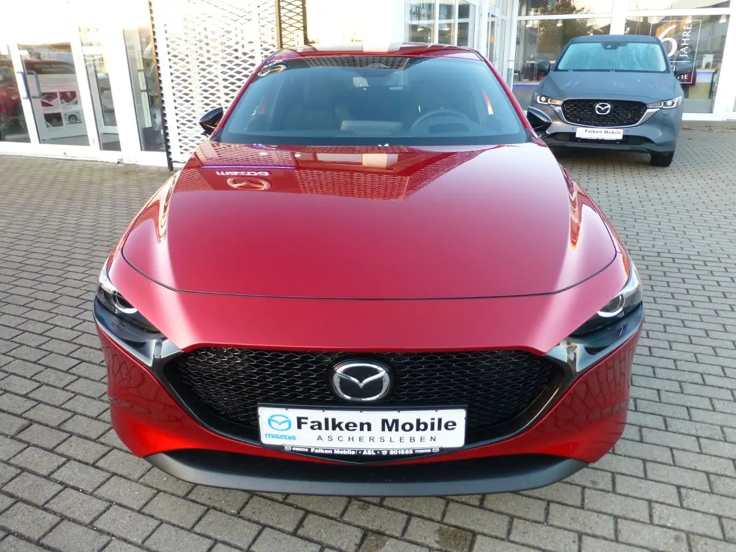 Mazda 3 Lim. 5-trg. Homura *LED-SW, NAVI, KAMERA* Rood - 2
