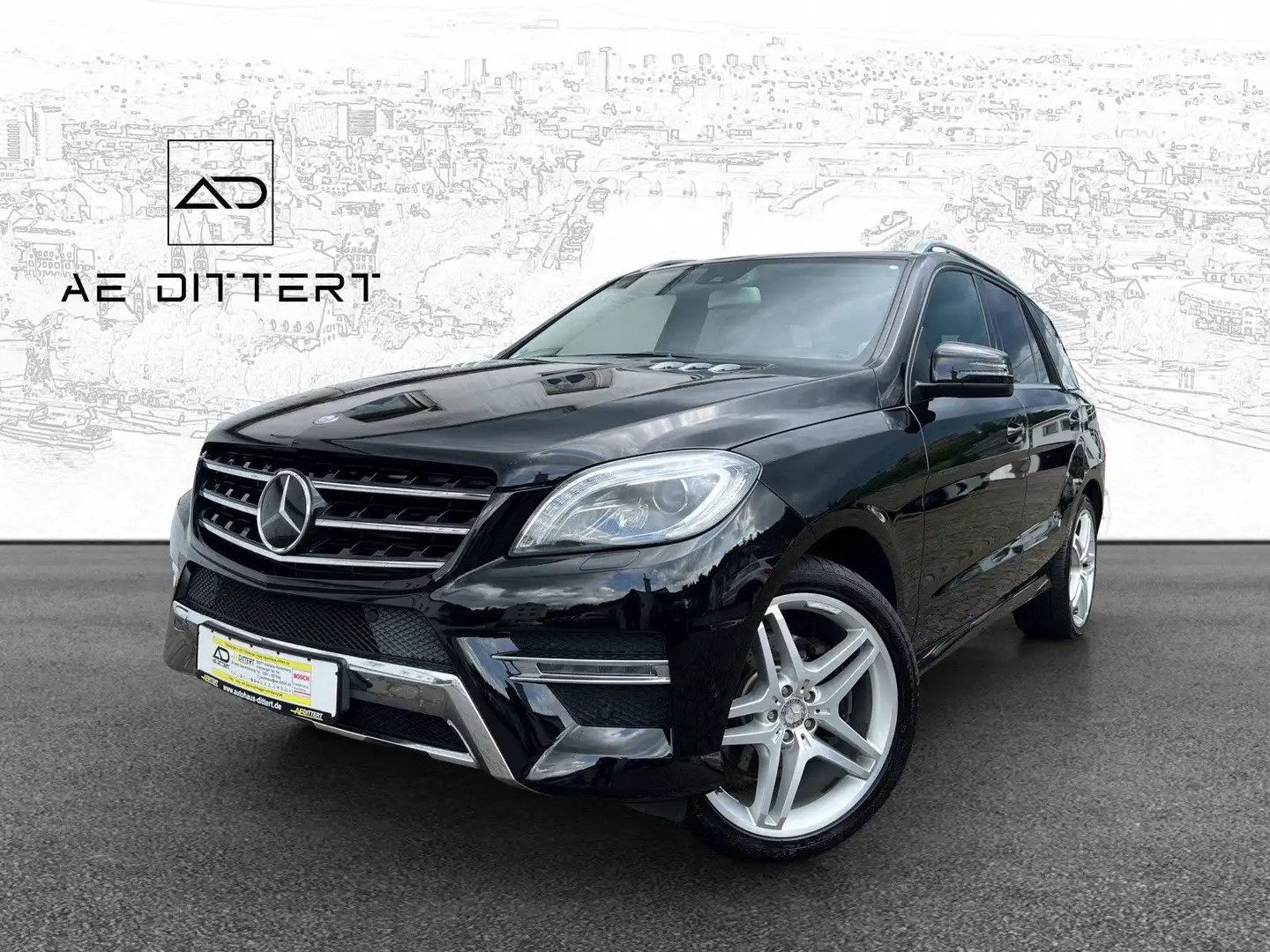 Mercedes-Benz ML 350 CDI Amg Line+Standheizung+Harman+Sch+dach Negro - 1