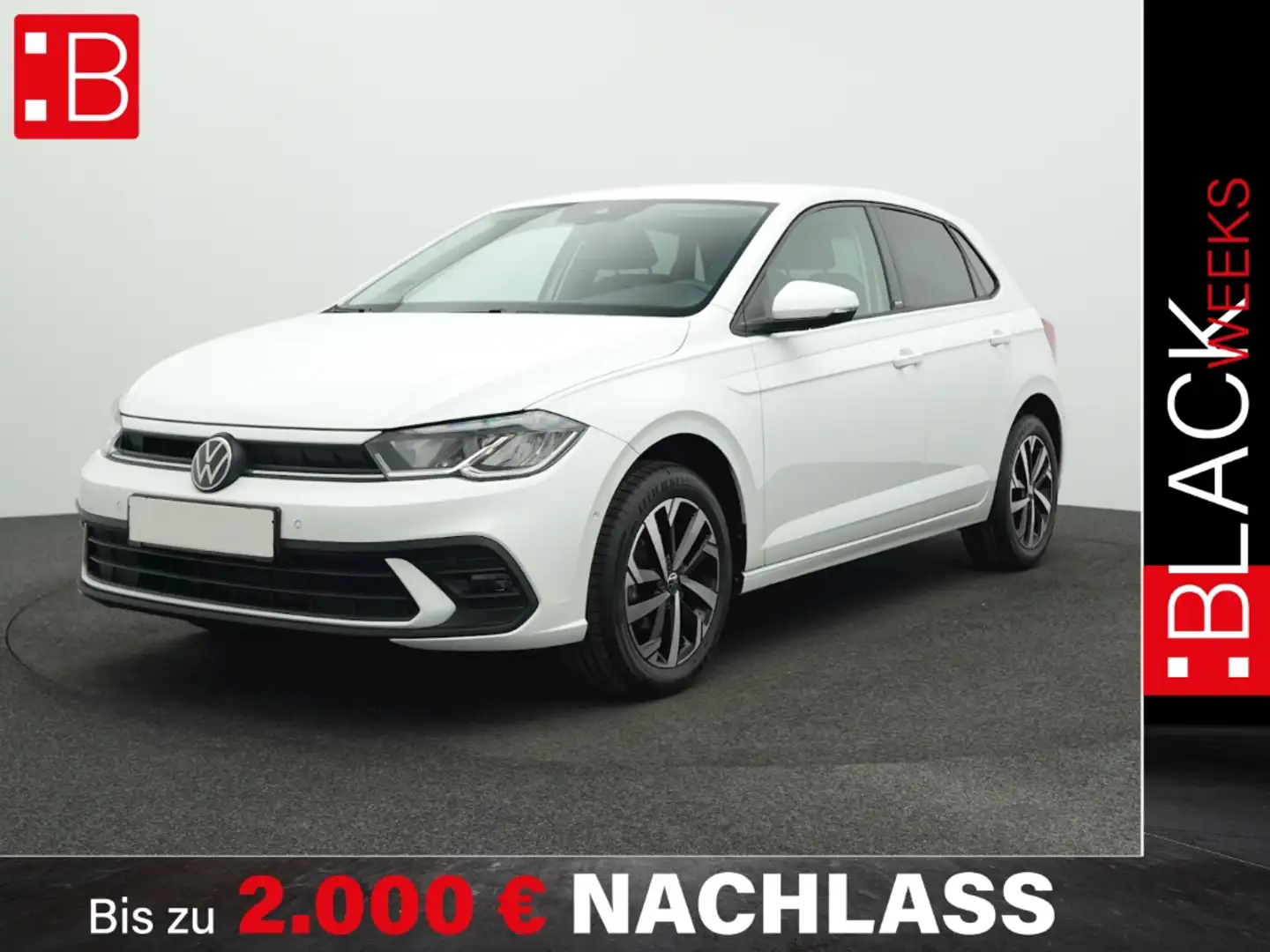 Volkswagen Polo 1.0 TSI Move LED PDC APP-CONNECT ALU 16 Weiß - 1