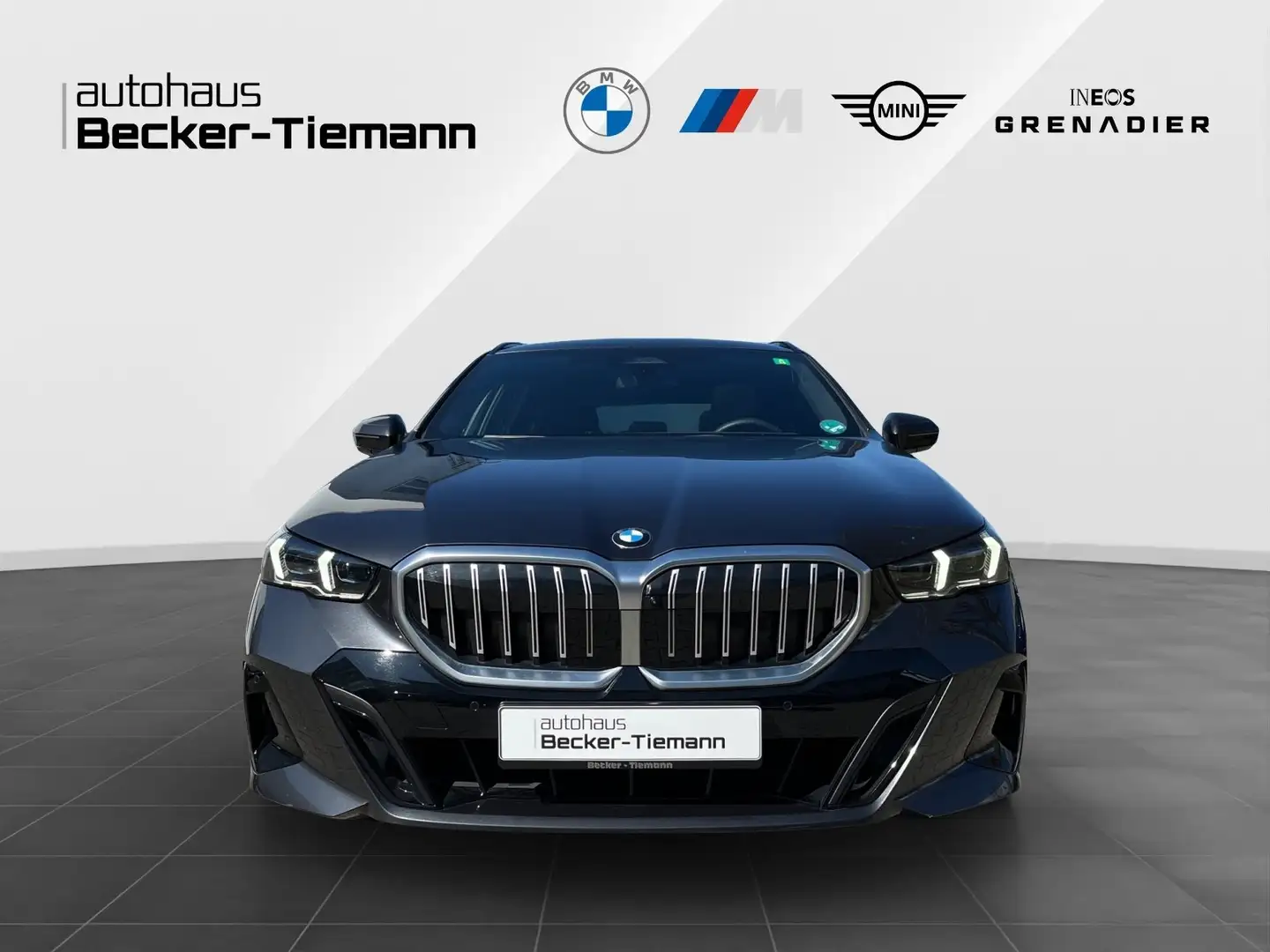 BMW 520 d Touring M Sport AHK Pano StandHz  DrivAss+ ParkA Gris - 2
