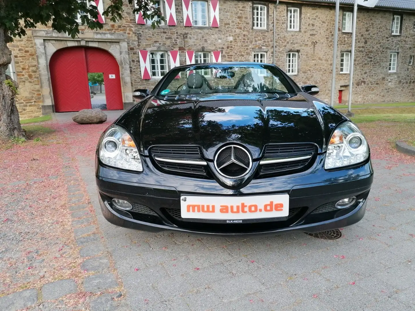 Mercedes-Benz SLK 200 ...Hinterachse neu!! 2.Hand,Scheckheft!! Noir - 2
