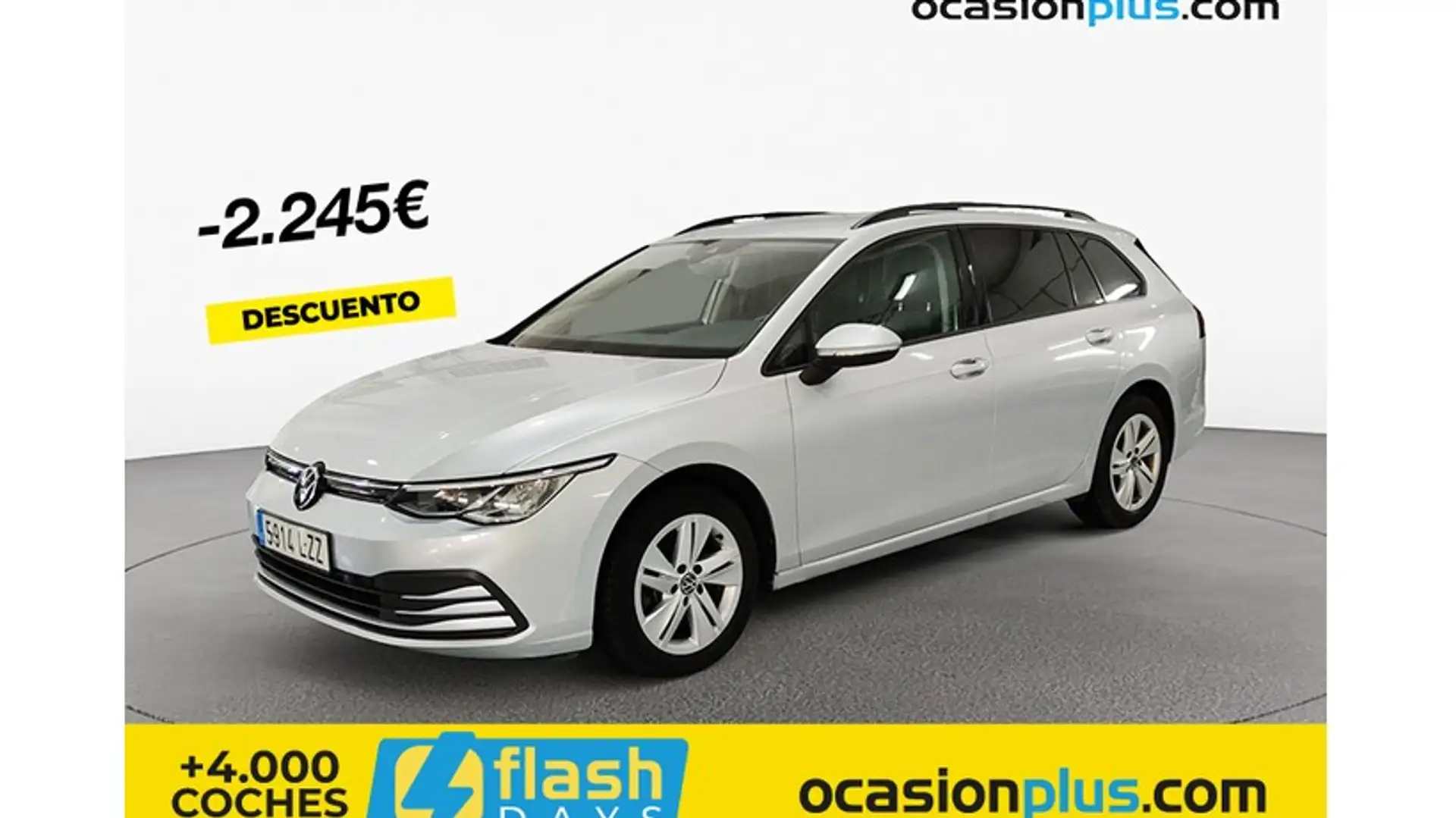 Volkswagen Golf Variant 2.0TDI Life 85kW Silber - 1