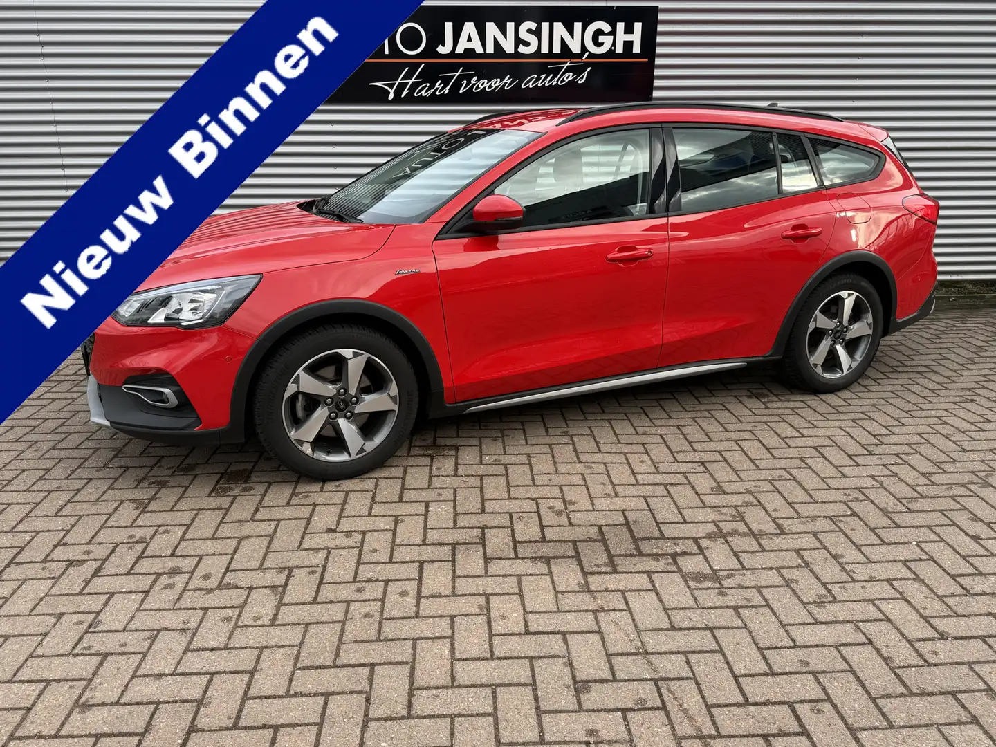 Ford Focus Wagon 1.0 EcoBoost Hybrid ST Line X Business Nieuw Rot - 1