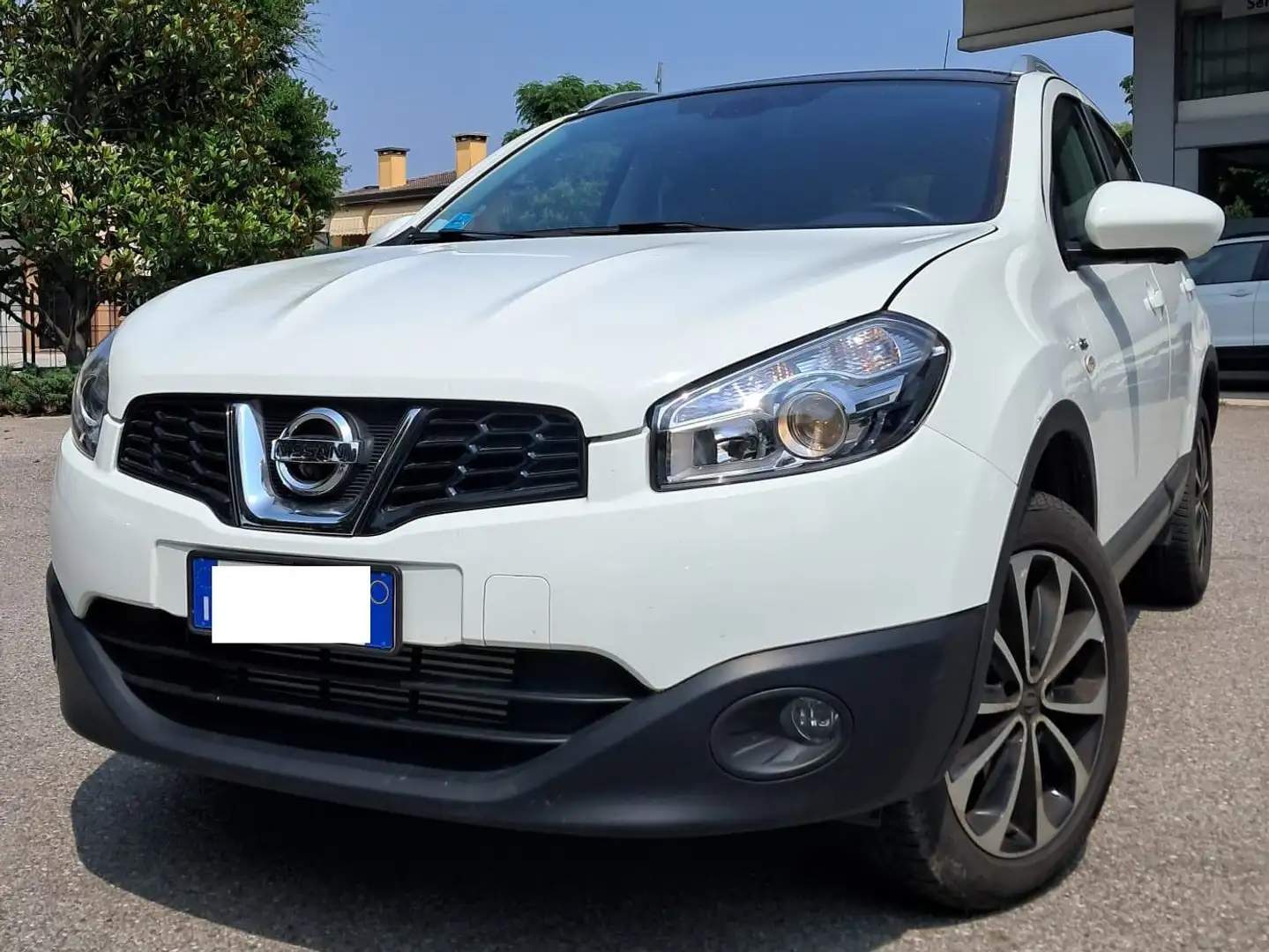 Nissan Qashqai Qashqai 1.5 dci Tekna Dpf FL Bianco - 1