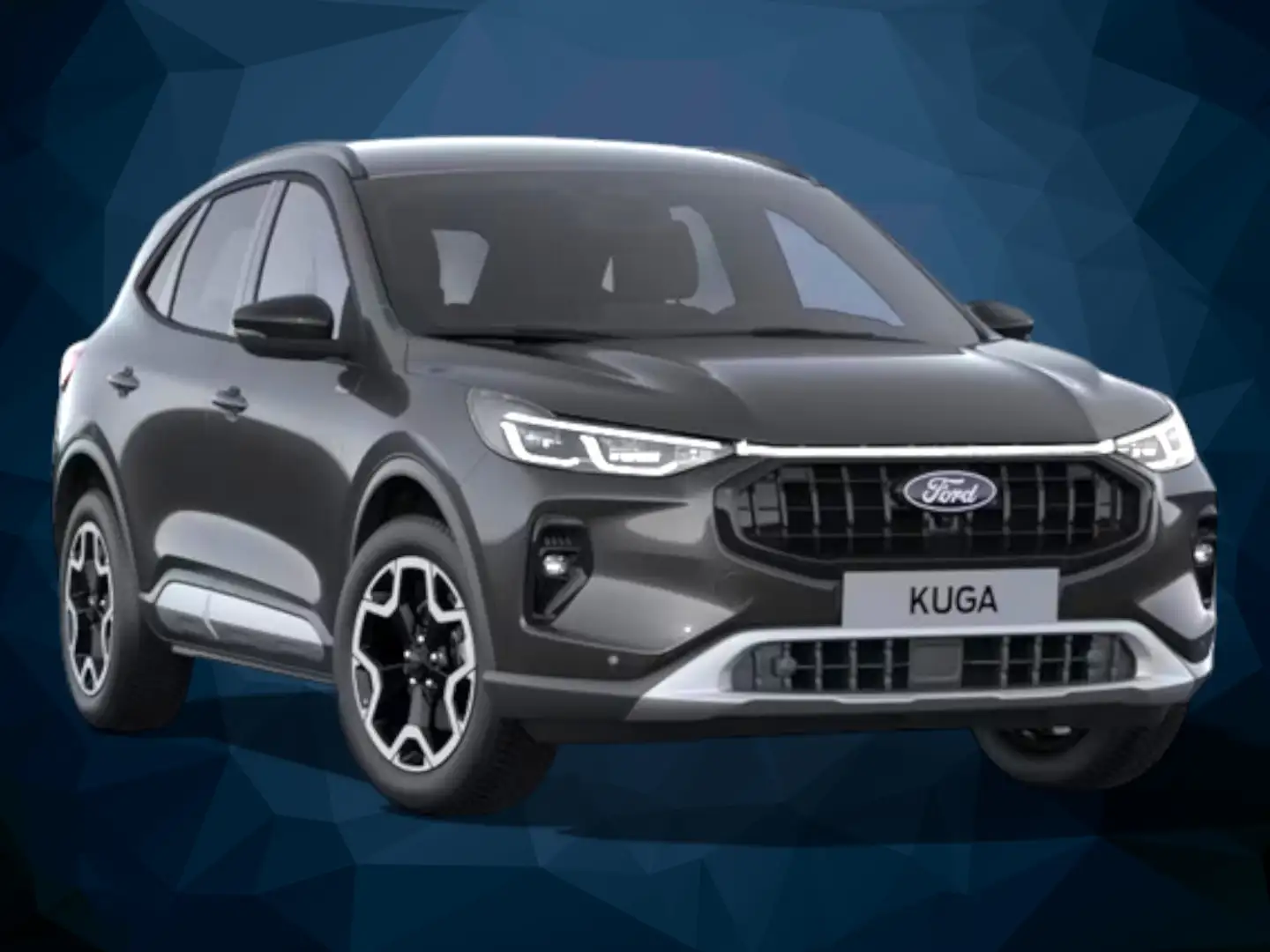 Ford Kuga ACTIVE X 2.5 FHEV | LED | NAVI | LMF | ALLRAD 4x4 Grau - 2