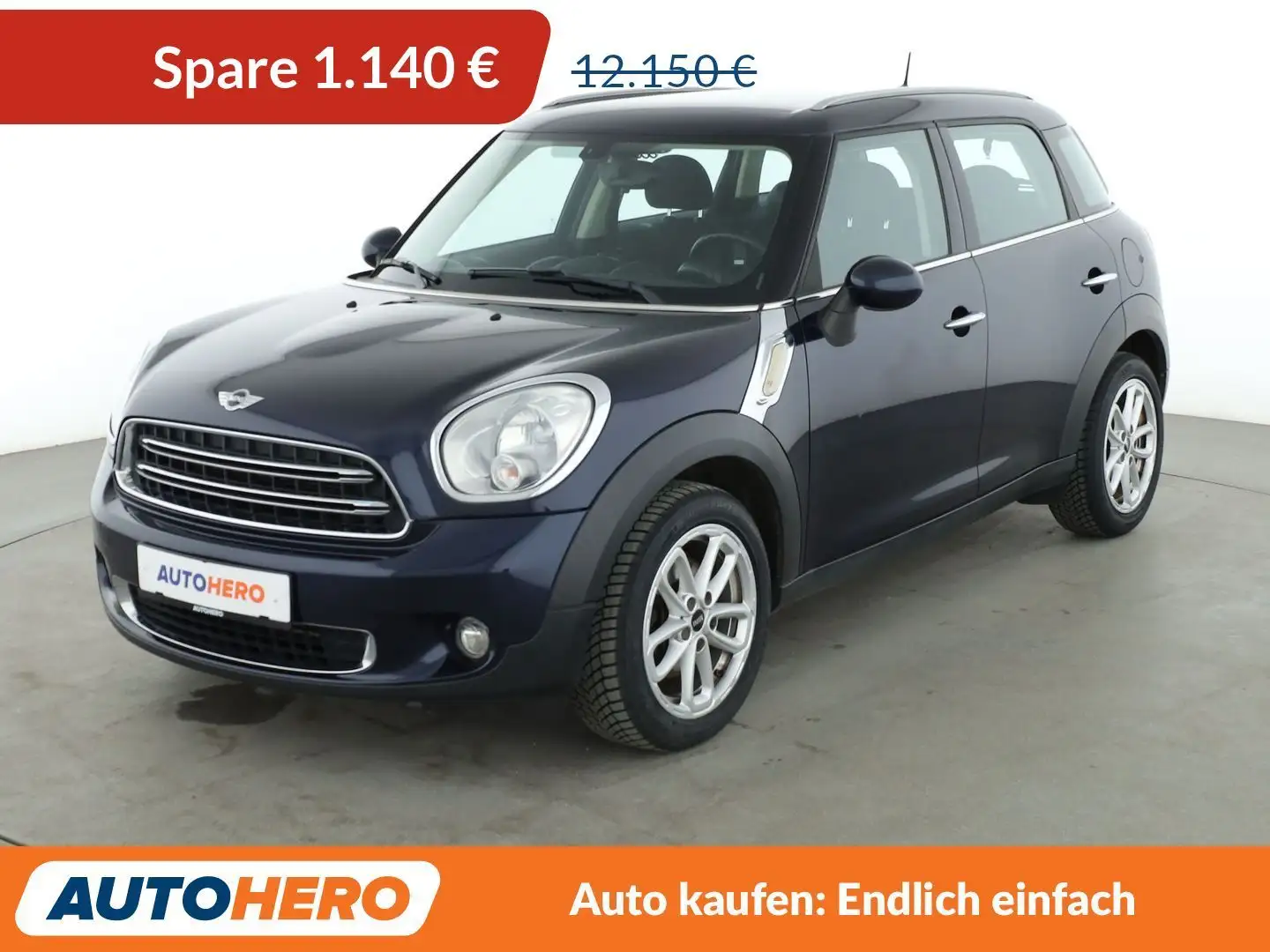 MINI One D Countryman One D *TEMPO*PDC*SHZ*ALU*KLIMA* Bleu - 1