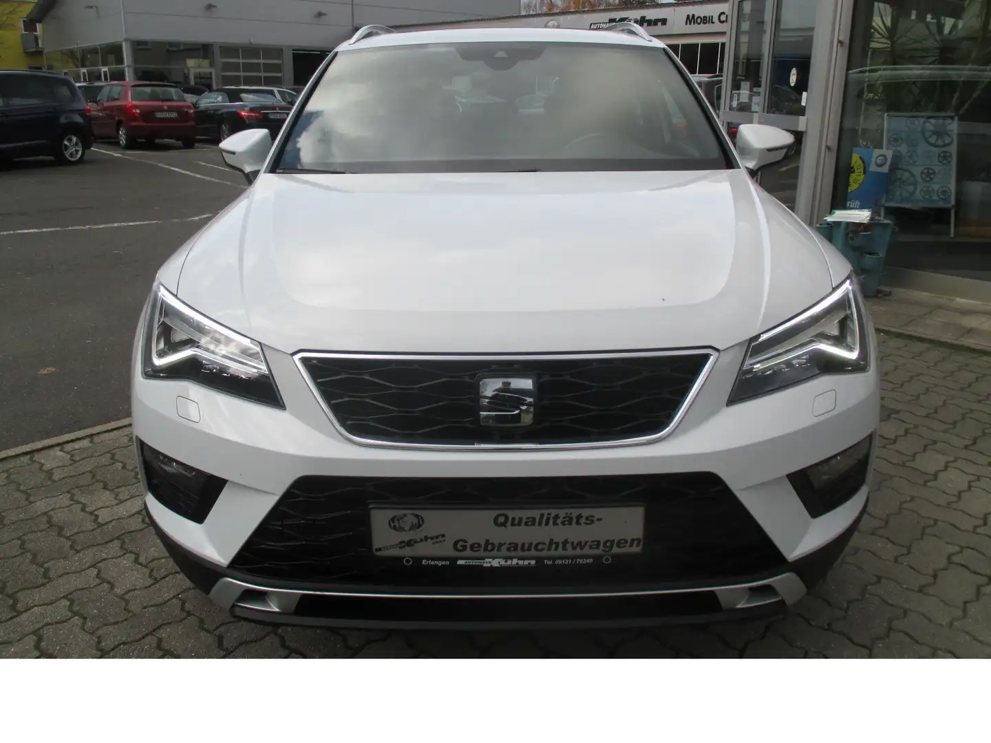 SEAT Ateca Xcellence 2,0TSI 4Drive Pano/ Alcan/ Side/ etc. Weiß - 2