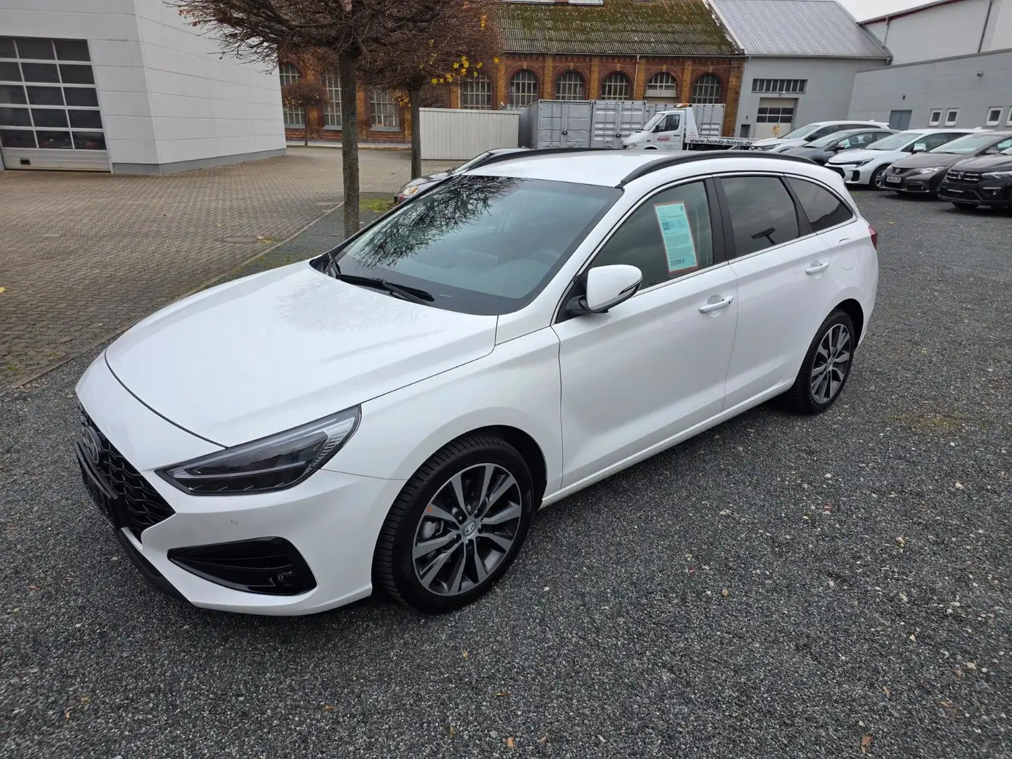 Hyundai i30 I30 Kombi 1.5 T-GDI Mild-Hybrid Style LED Navi Blanc - 1