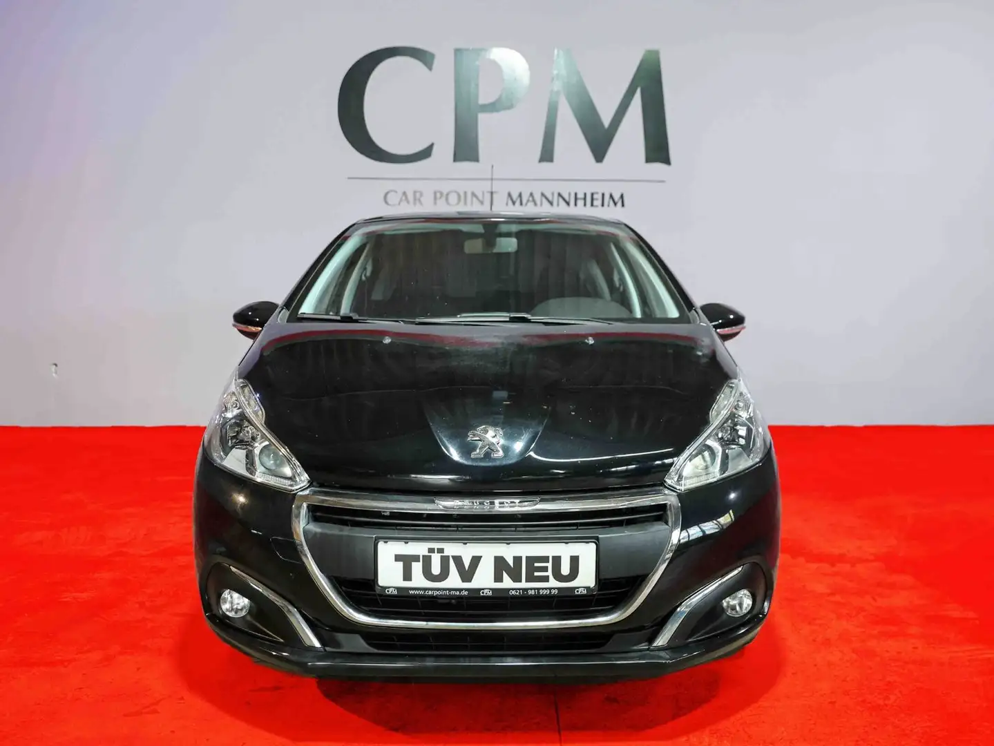 Peugeot 208 Active | MFL | Klima | PDC | Tüv-Neu | Top Schwarz - 2