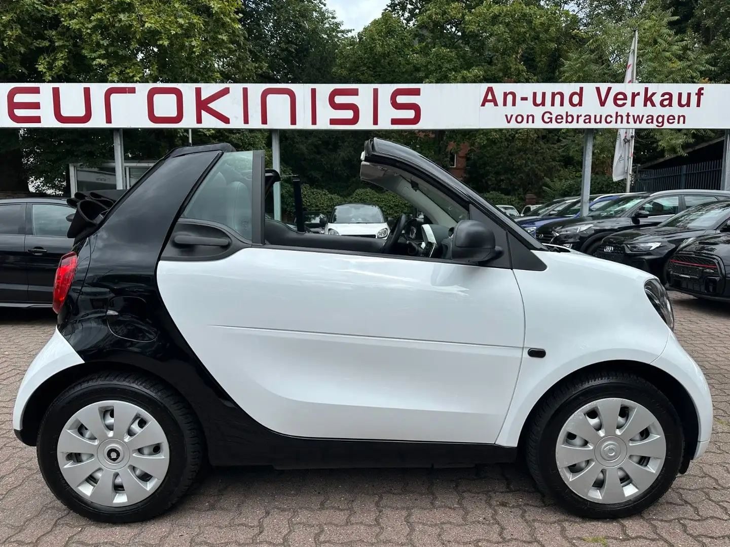 smart forTwo fortwo Cabrio TWINAMIC*LEDER*KLIMA*COOL & AUDIO* Negru - 1