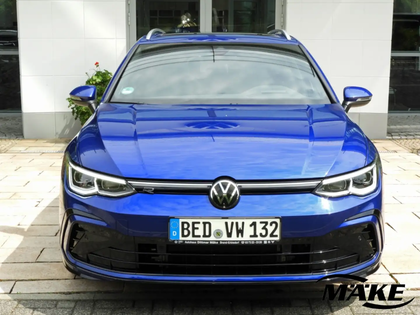 Volkswagen Golf Variant R-Line 2.0 TDI DSG AHZV IQ.L HUD STDHZG Blau - 2
