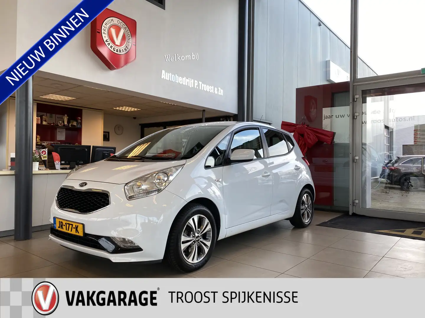 Kia Venga 1.4 CVVT DynamicPLusLine,Navigtie,Achteruitrijcame Weiß - 1
