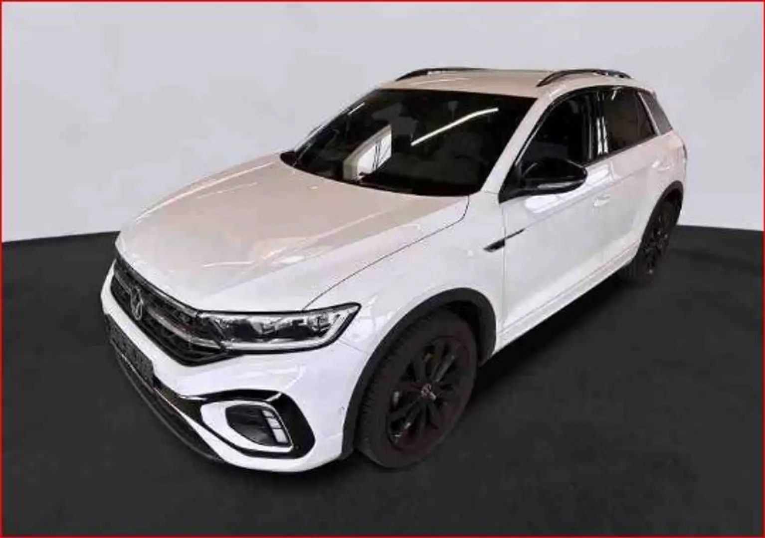 Volkswagen T-Roc 1.0 TSI R-Line Navi LED VC IQ AHK Kam LM18 Weiß - 1