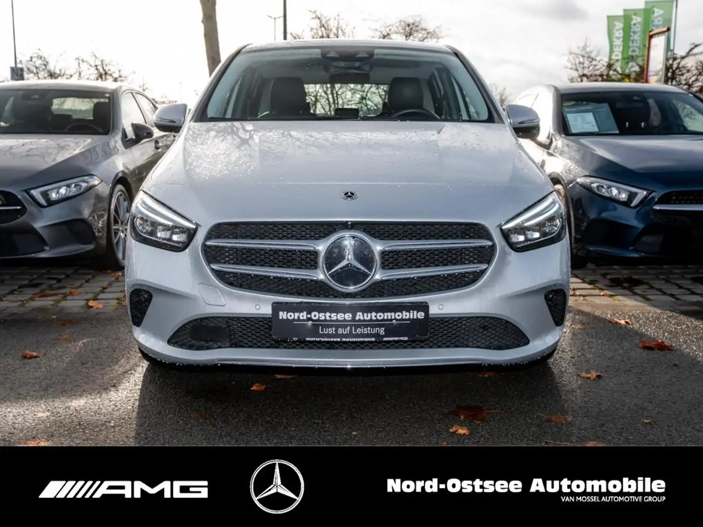 Mercedes-Benz B 220 d PROGRESSIVE NAVI AHK 360° SHZ MULTIBEAM Silber - 2