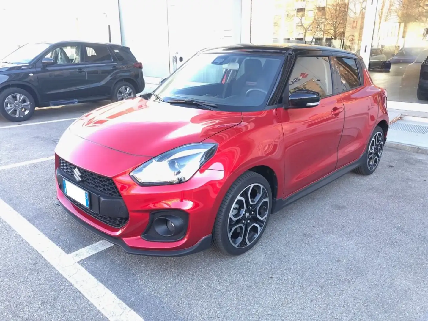 Suzuki Swift Sport 1.4 Hybrid Boosterjet Rosso - 1