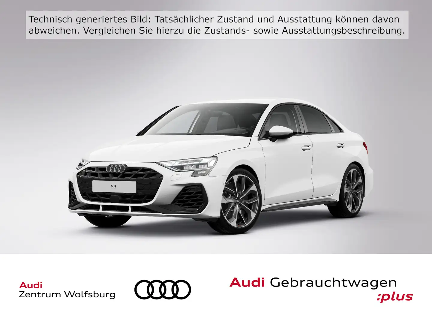 Audi S3 (8YM)(04.2024->) 2.0 TFSI quattro Weiß - 1