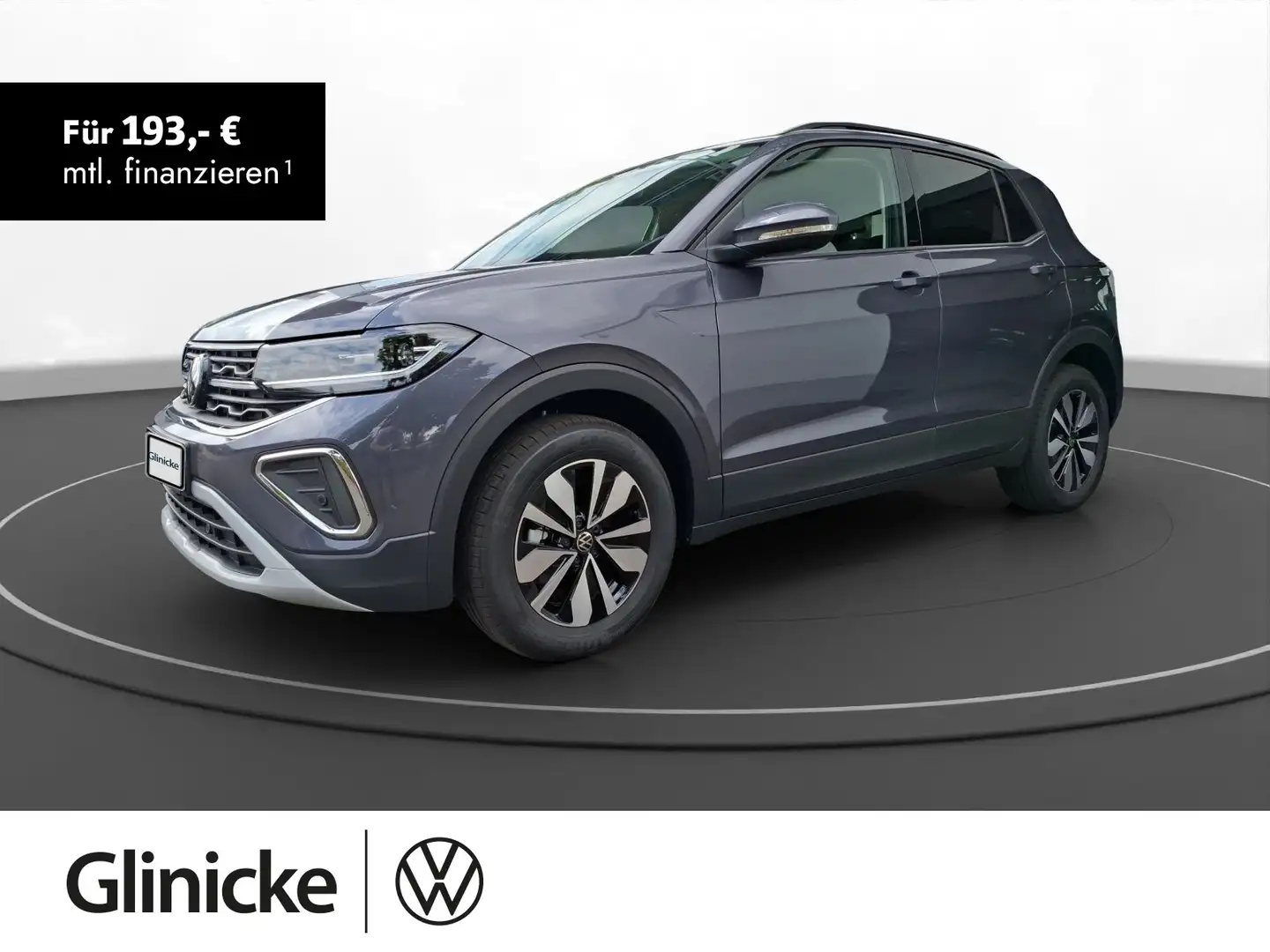 Volkswagen T-Cross Life 116 PS TSI DSG | Reimport EU Fahrze Grau - 1