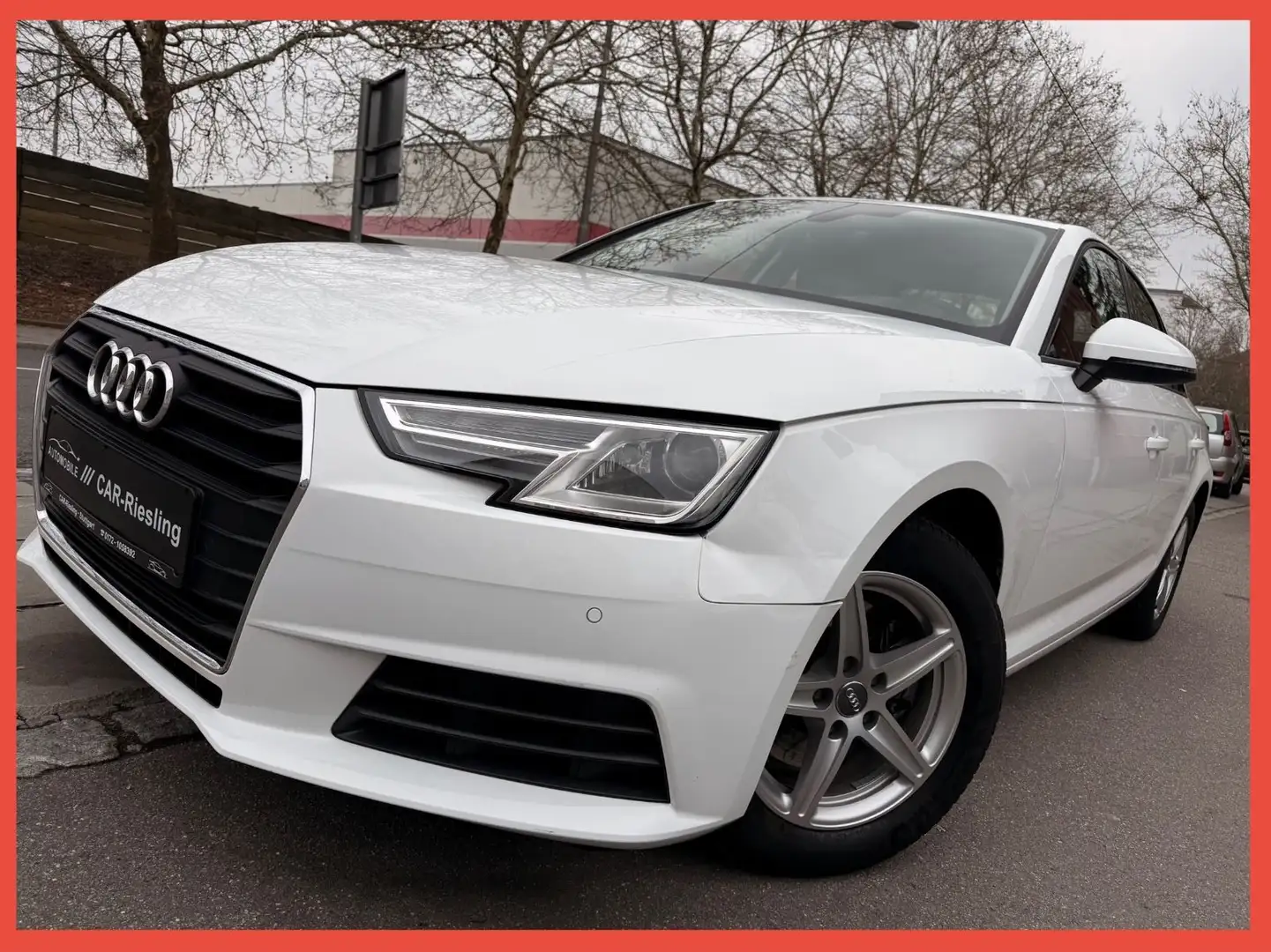 Audi A4 Lim.AUTOMATI/PDC/KAMERA/TEMPOMA/I HAND Bianco - 1