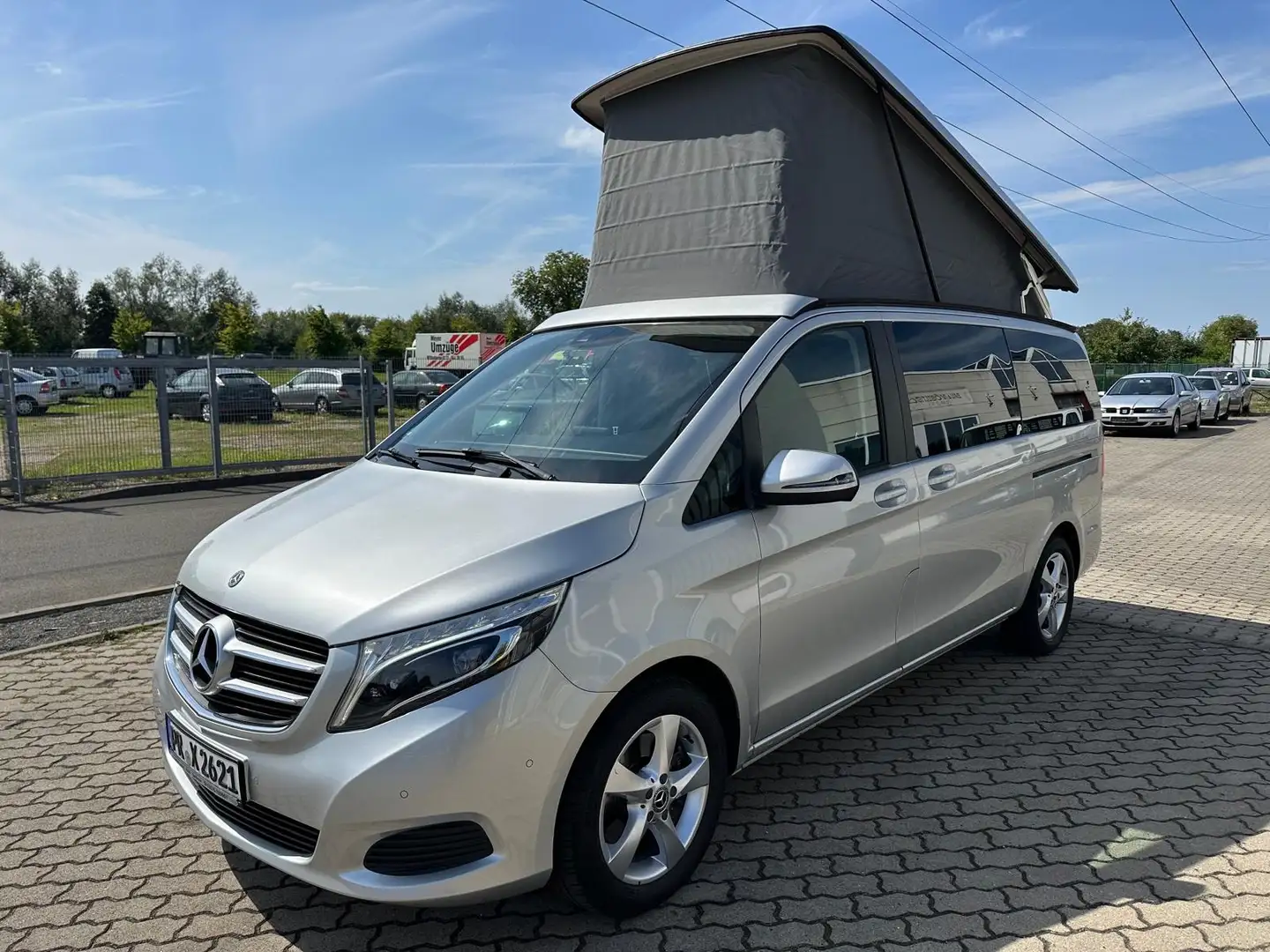 Mercedes-Benz V 220 marko-polo Argent - 1
