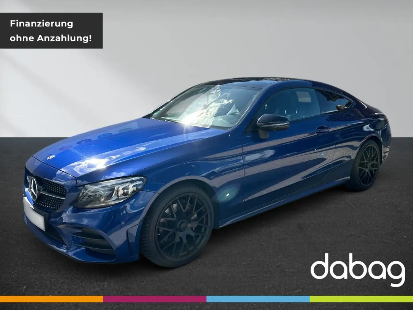 Mercedes-Benz C 200 Coupe 9G-TRONIC AMG Line Pano Burmester 360° - 1