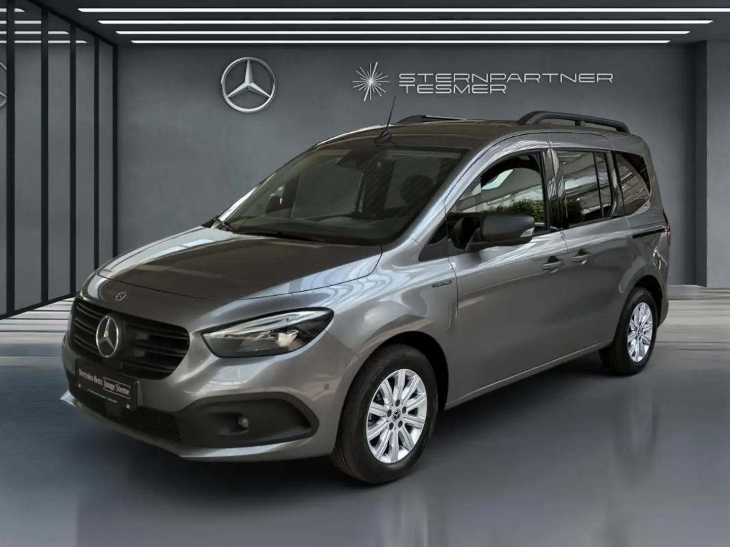 Mercedes-Benz Citan e EQT Tourer  MBUX-LED-PTS-SHZ-Klimaaut-LED Grigio - 2
