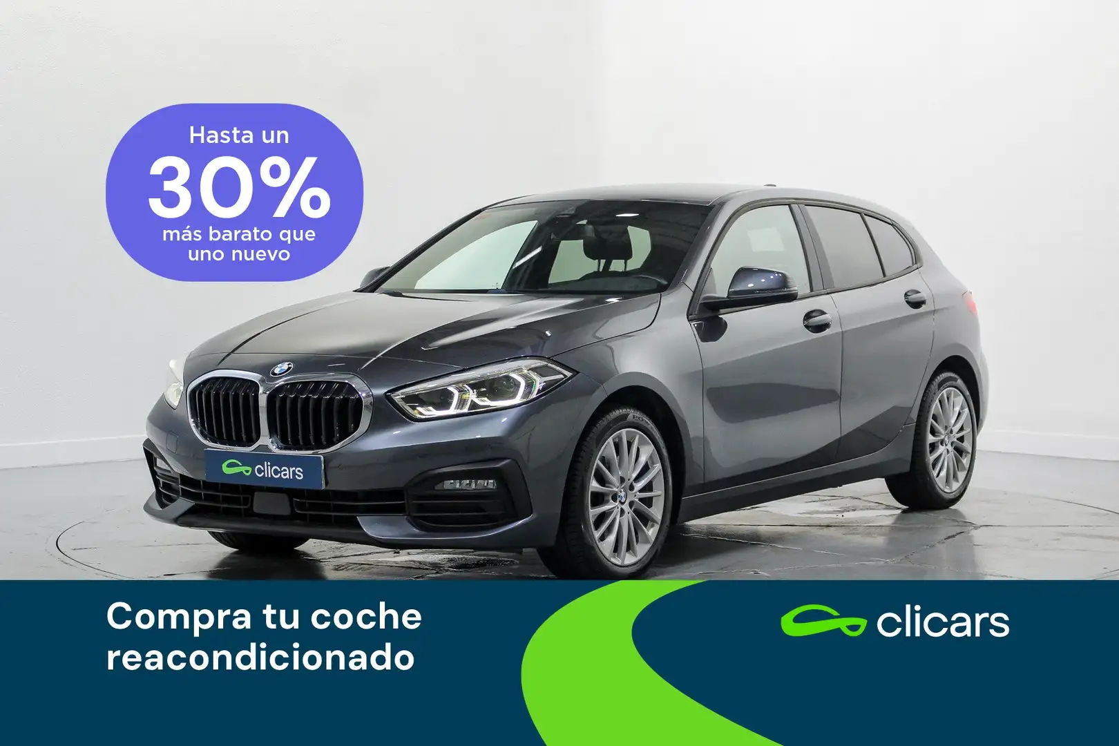 BMW 118 118dA Gris - 1
