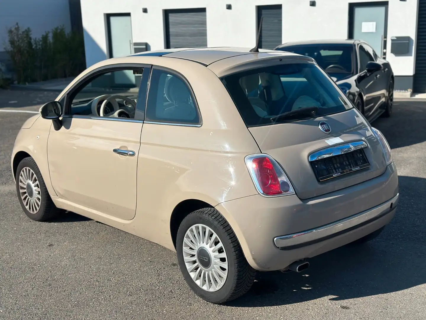 Fiat 500 SERVICE NEU/KLIMA/PANO/SERVO/ZV Beige - 2