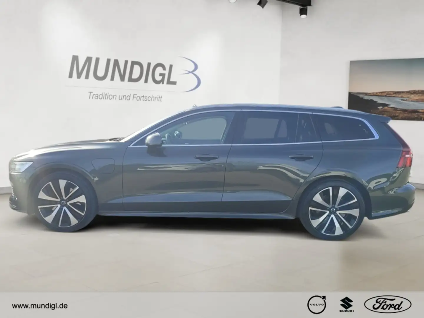 Volvo V60 Inscription PHEV NAVI LEDER AHK STHZ 360°RFK SHZ L Grau - 2