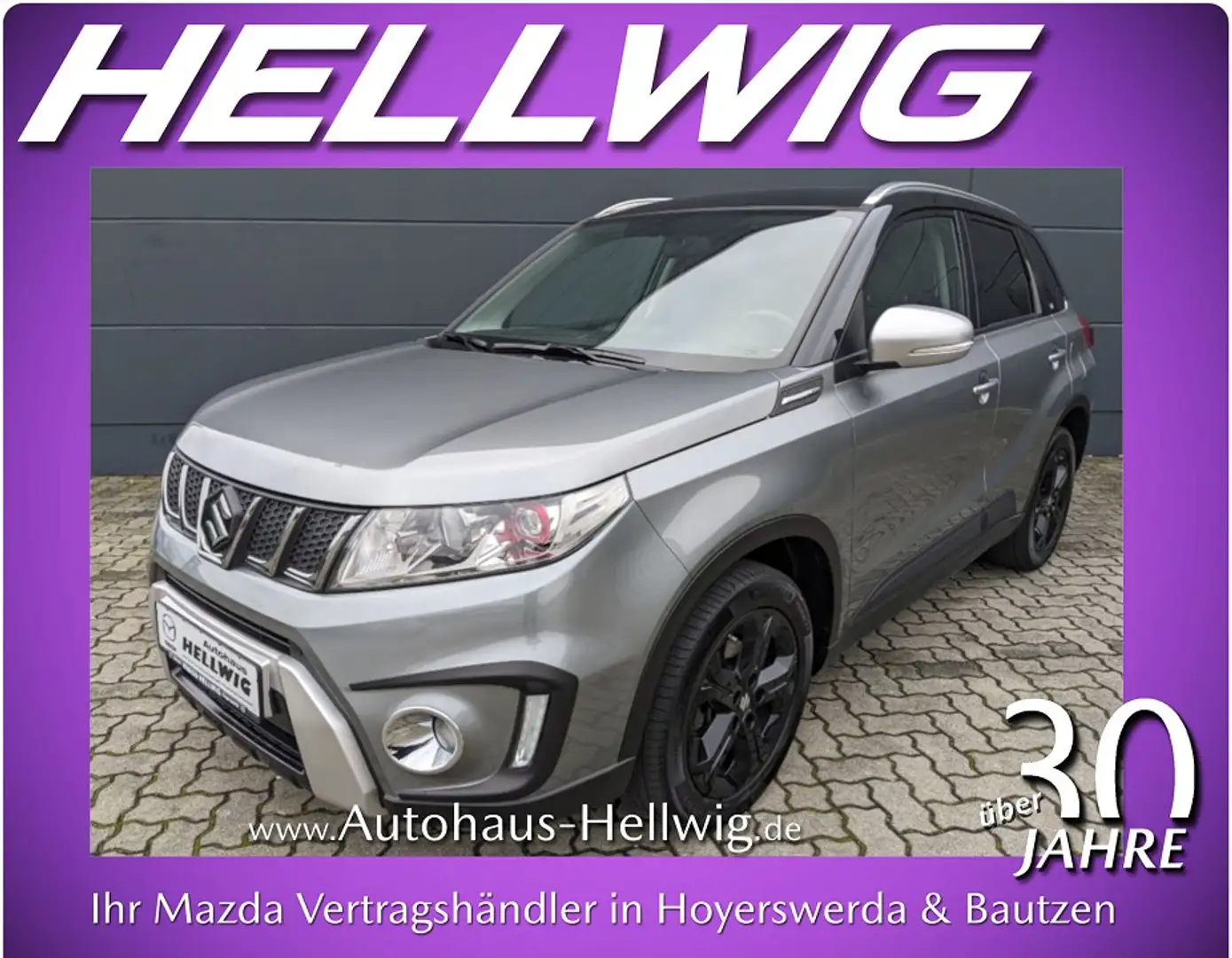 Suzuki Vitara 1.4l S Teilleder AHK LED Grau - 1